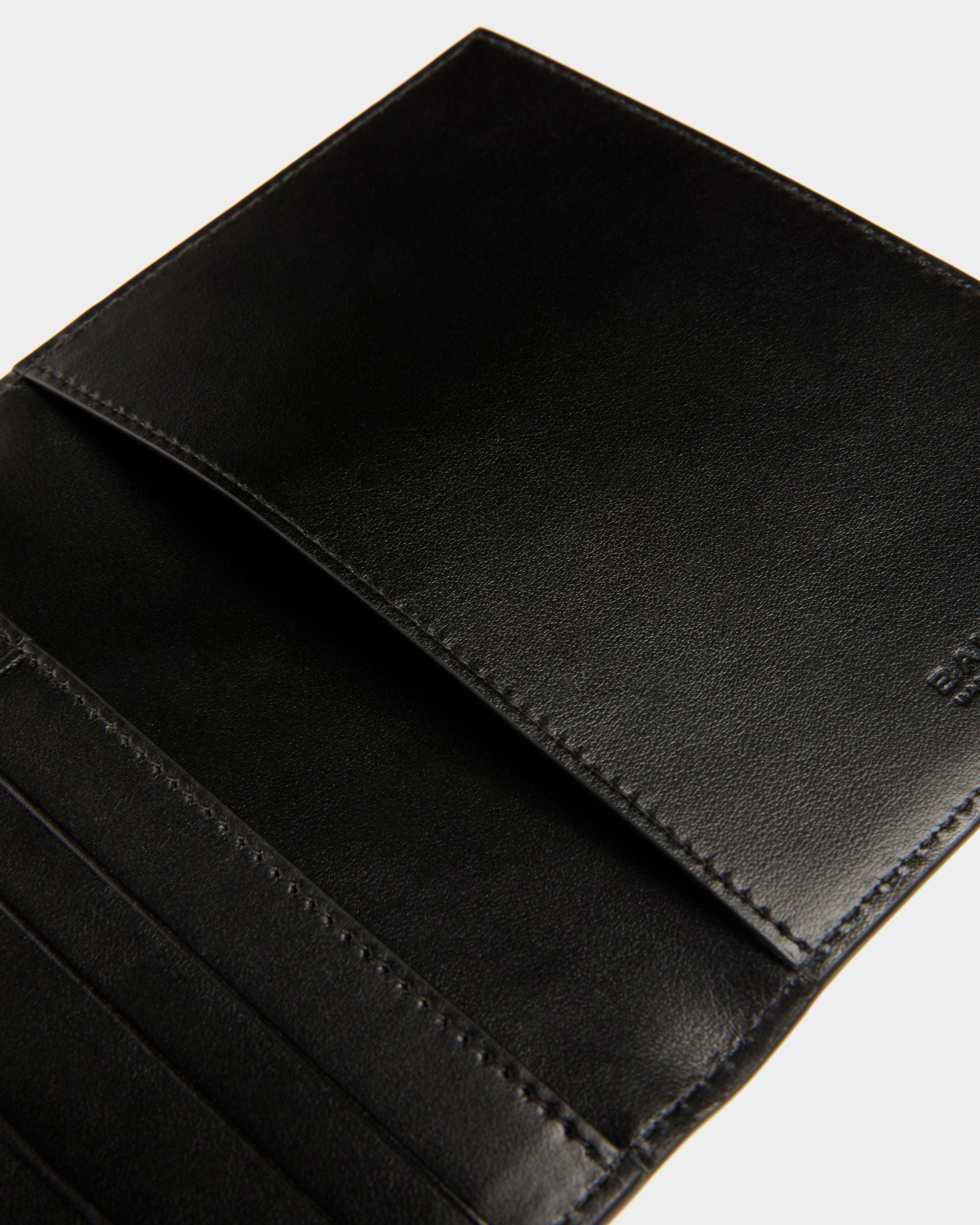 Étui à passeport Banque En cuir noir - Homme - Bally - 04