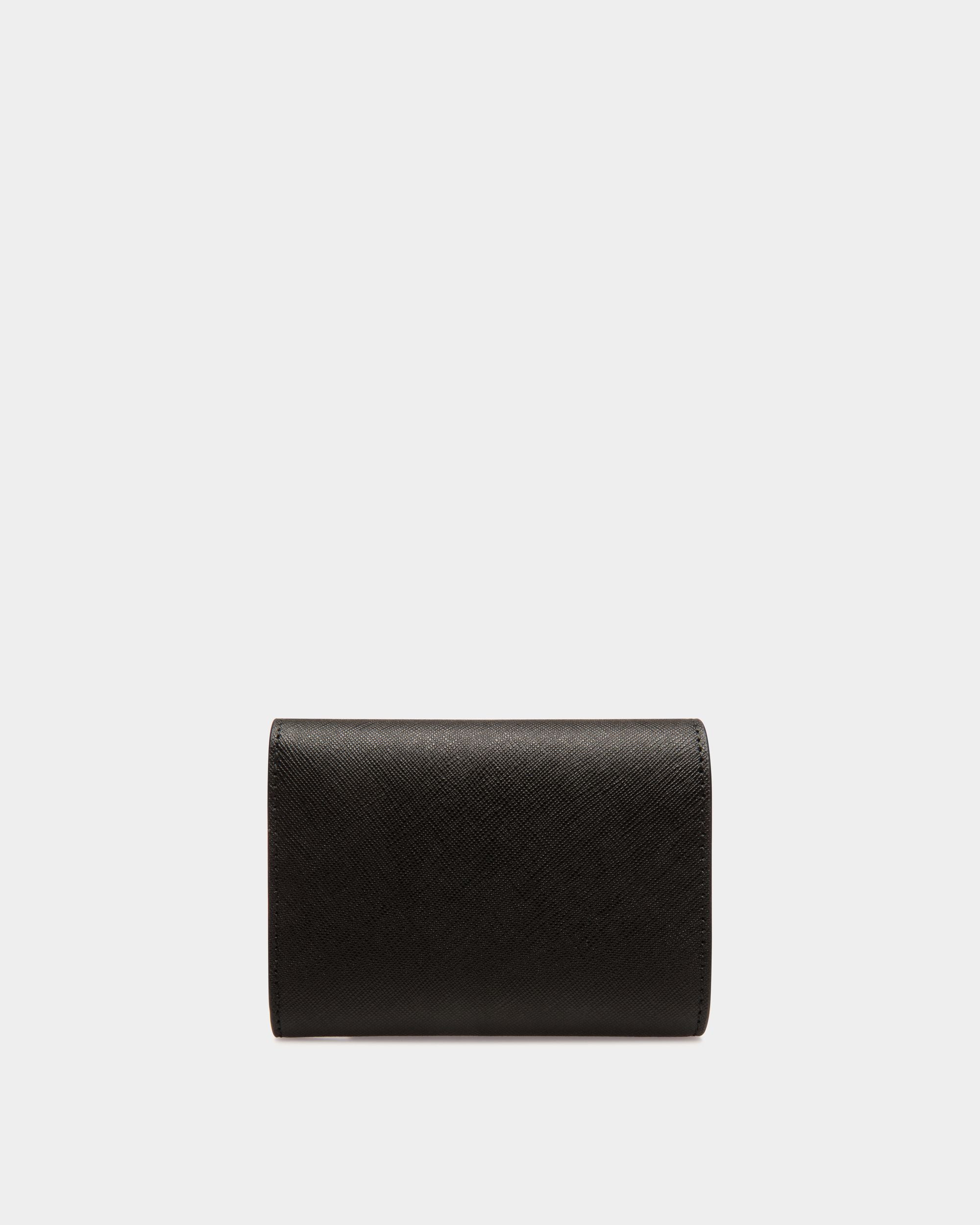 Portefeuille En Cuir Gaufré Noir - Homme - Bally - 02
