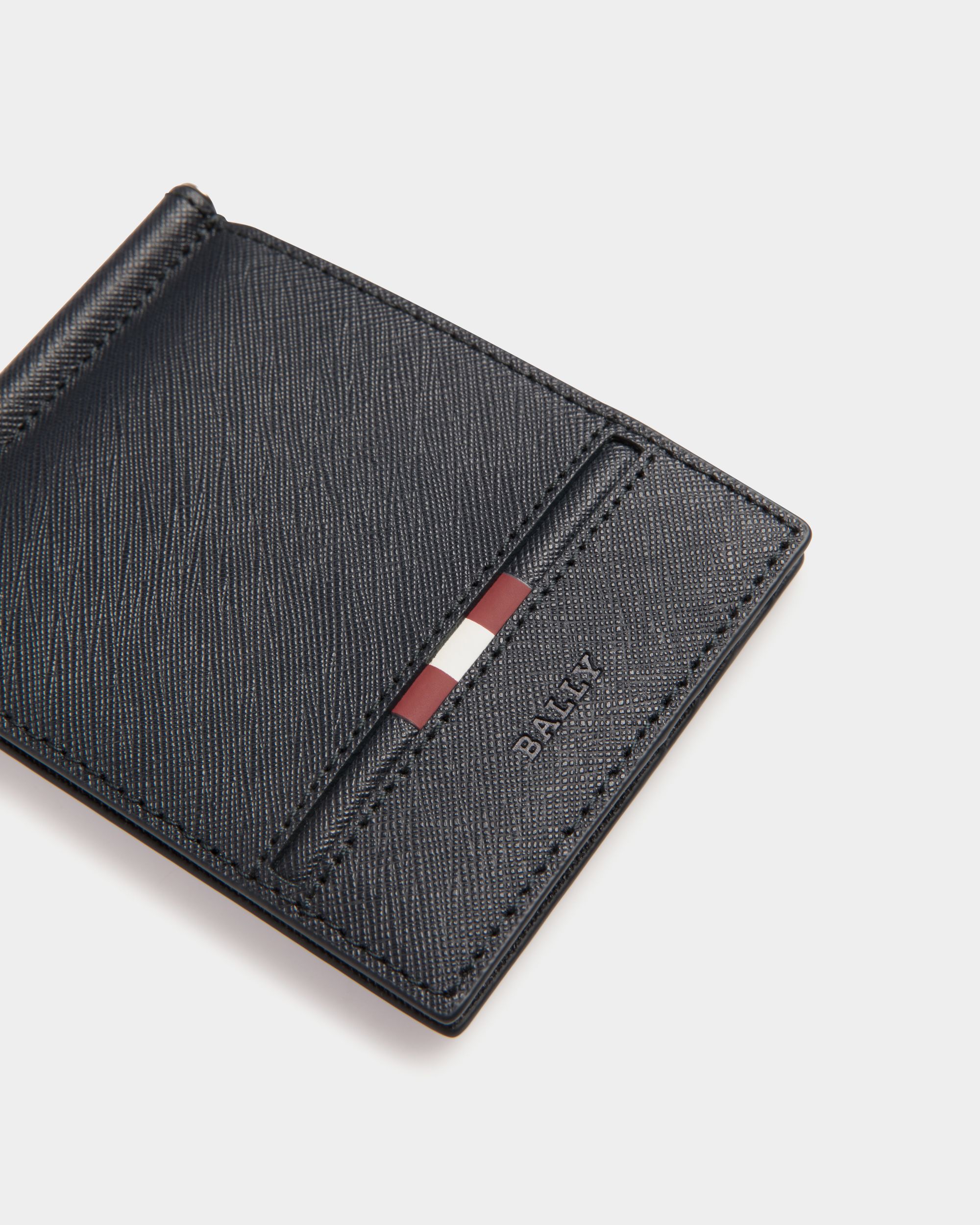 Wallet In Black Bovine Split - Homme - Bally - 04