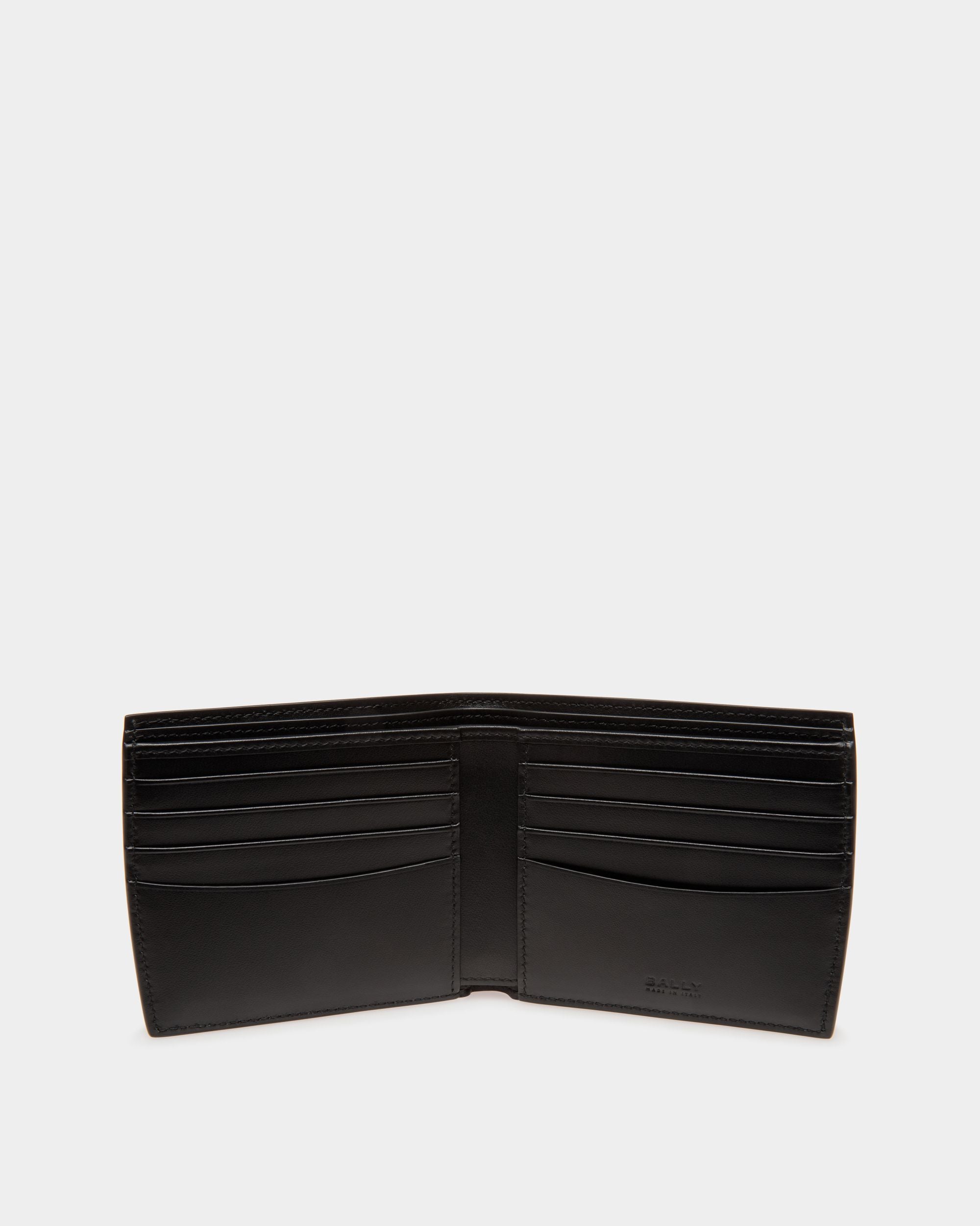 Portefeuille À Un Volet Busy Bally En Cuir Noir - Homme - Bally - 03