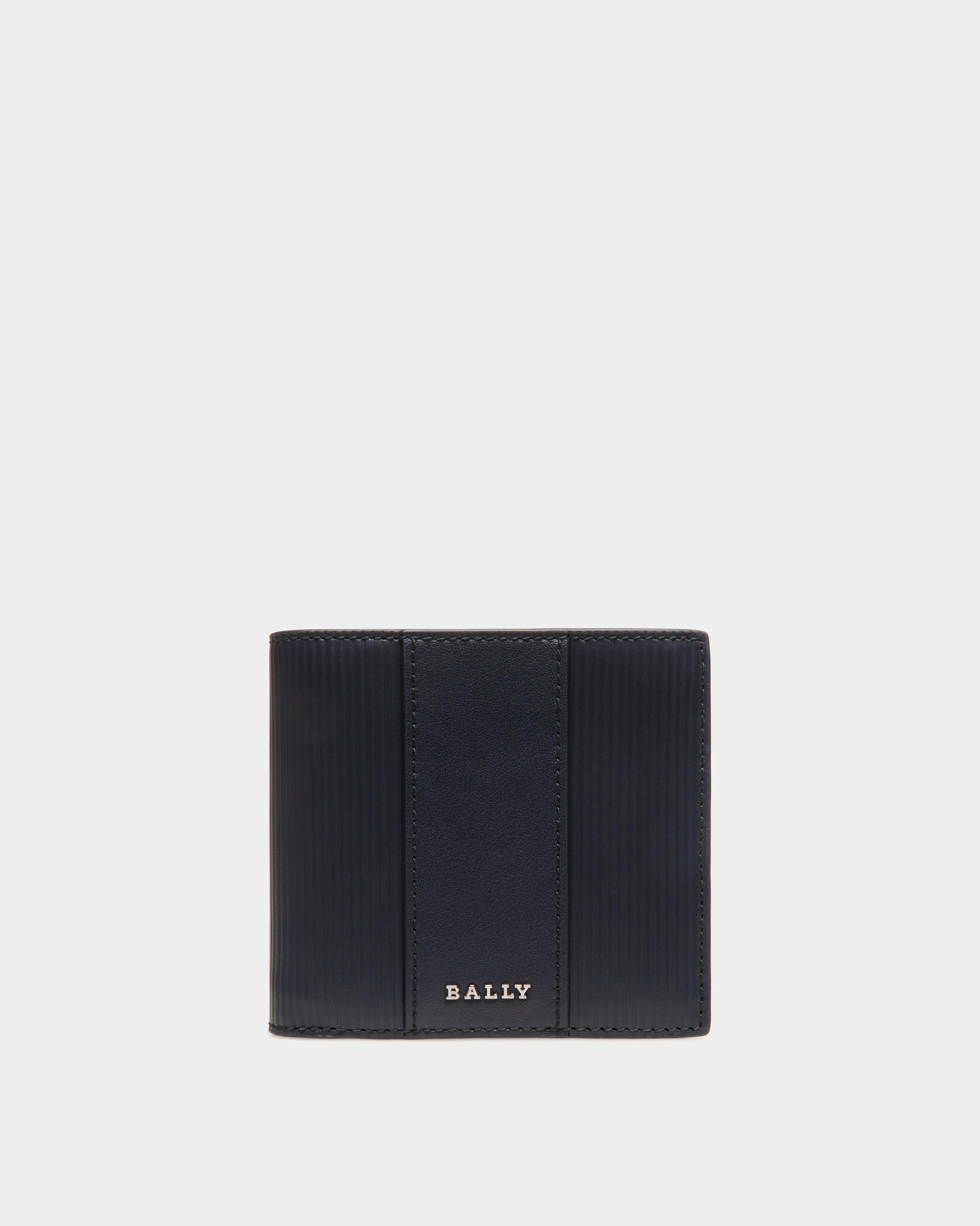 Coin Wallet In Black Bovine - Homme - Bally - 01