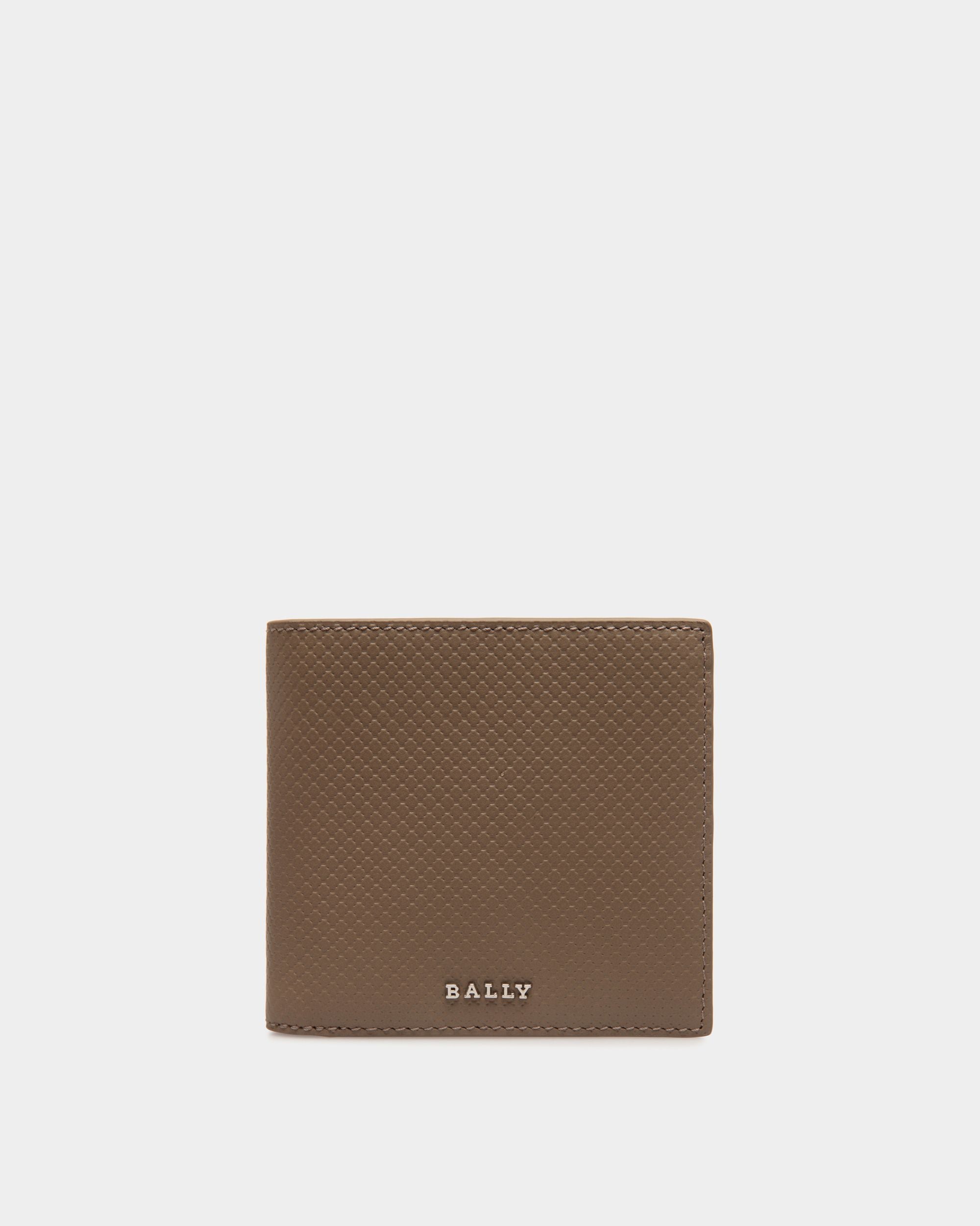 Coin Wallet In Brown Bovine - Homme - Bally - 01