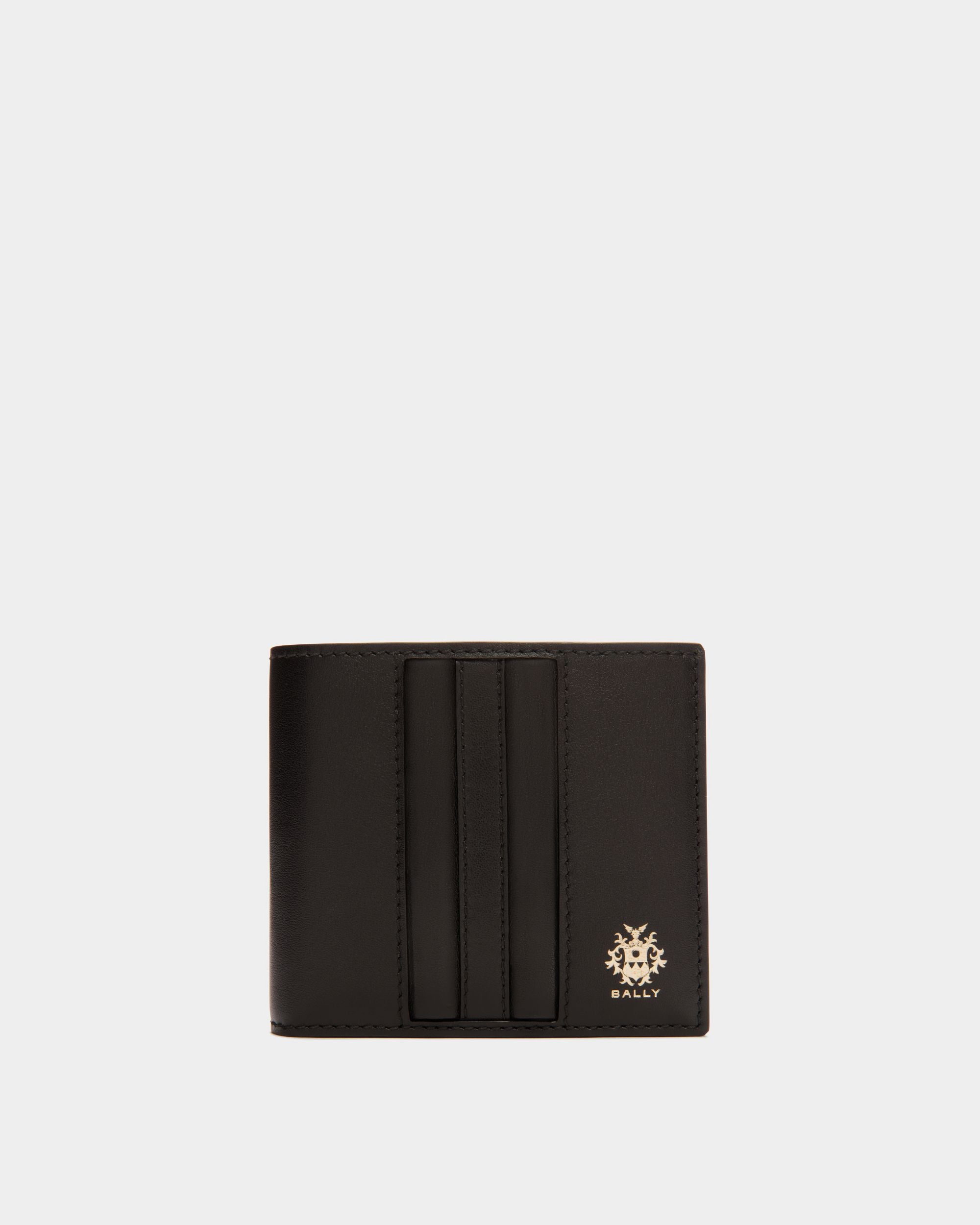 Portefeuille À Un Volet Beckett En Cuir Noir - Homme - Bally - 01