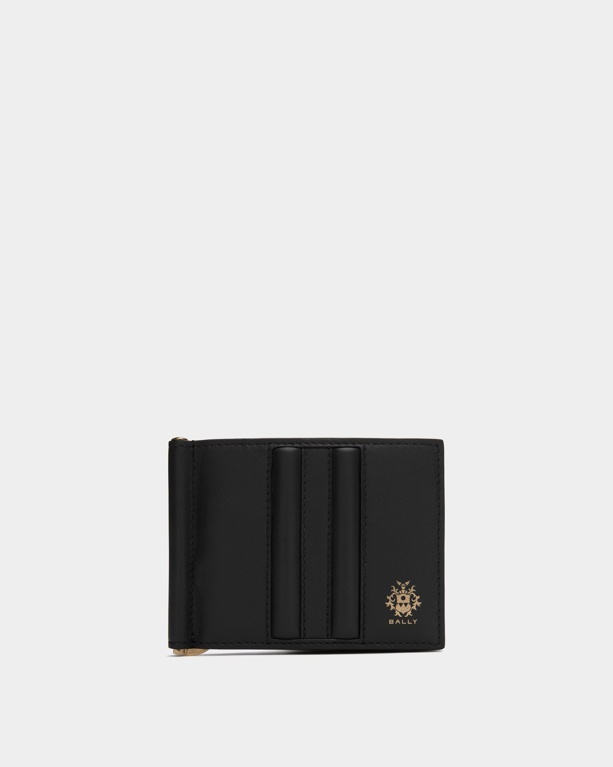 Portefeuille À Un Volet Beckett En Cuir Noir - Homme - Bally - 01