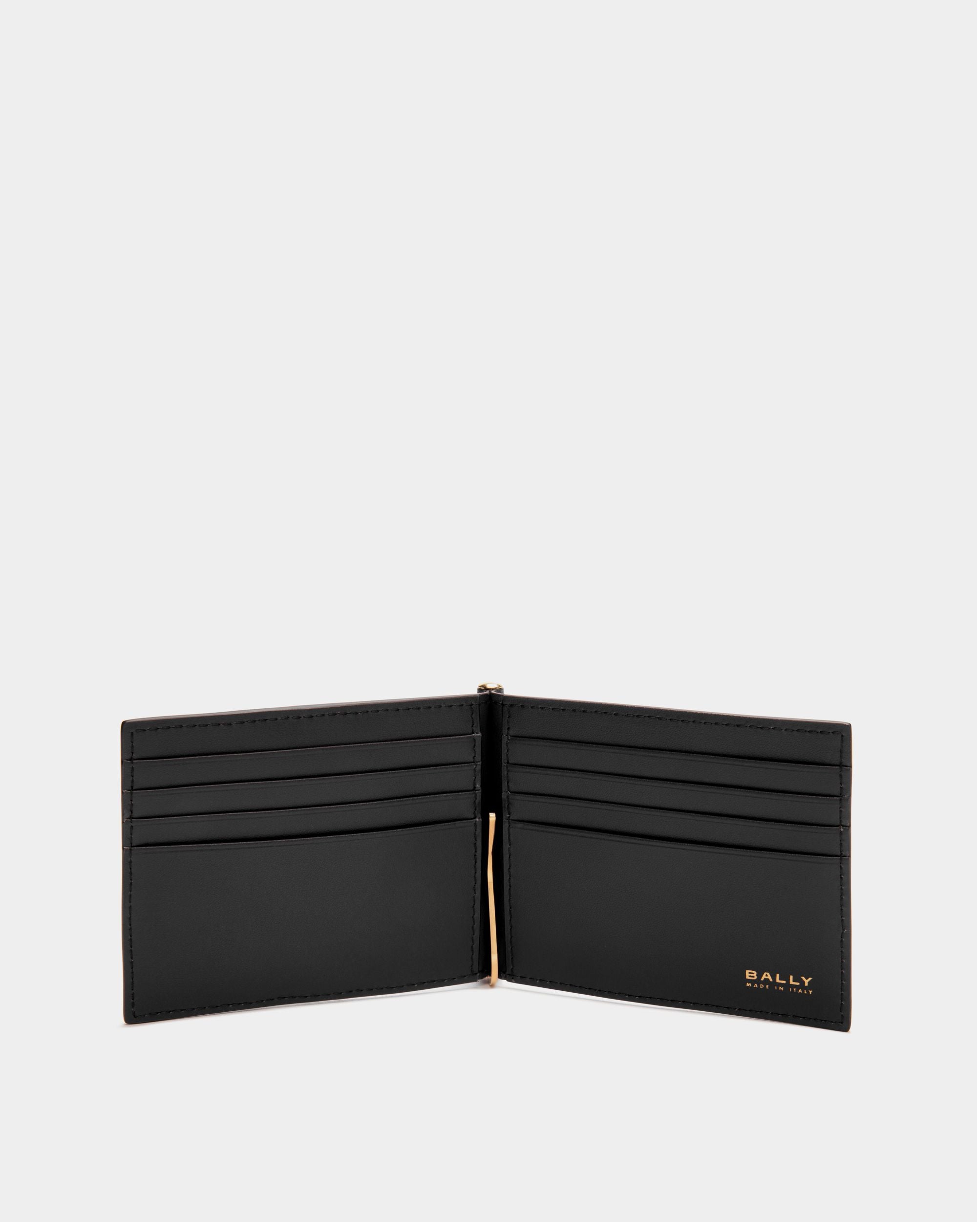Portefeuille À Un Volet Beckett En Cuir Noir - Homme - Bally - 03