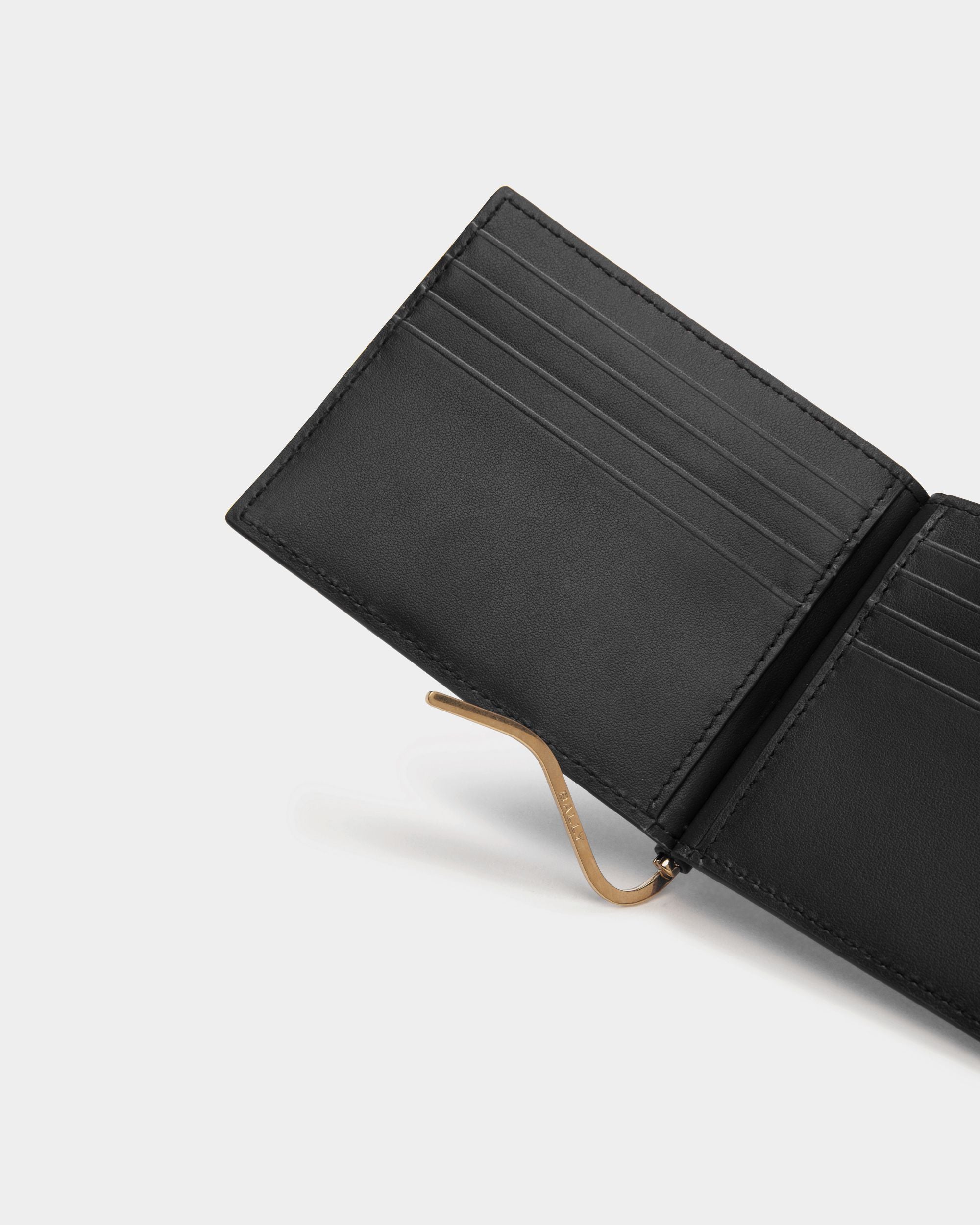 Portefeuille À Un Volet Beckett En Cuir Noir - Homme - Bally - 04