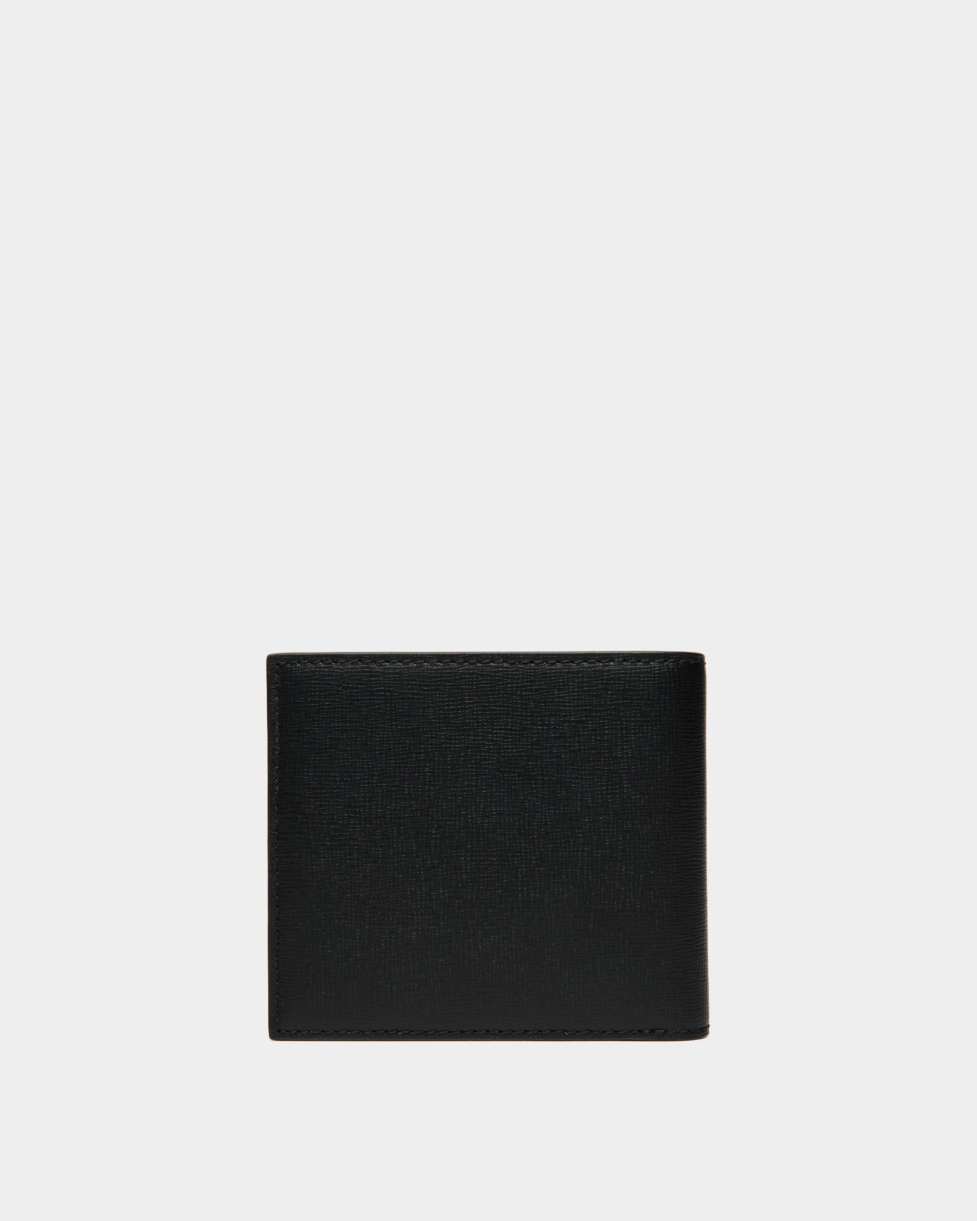 Portefeuille À Deux Volets Mythos En Cuir Recyclé Noir - Homme - Bally - 02