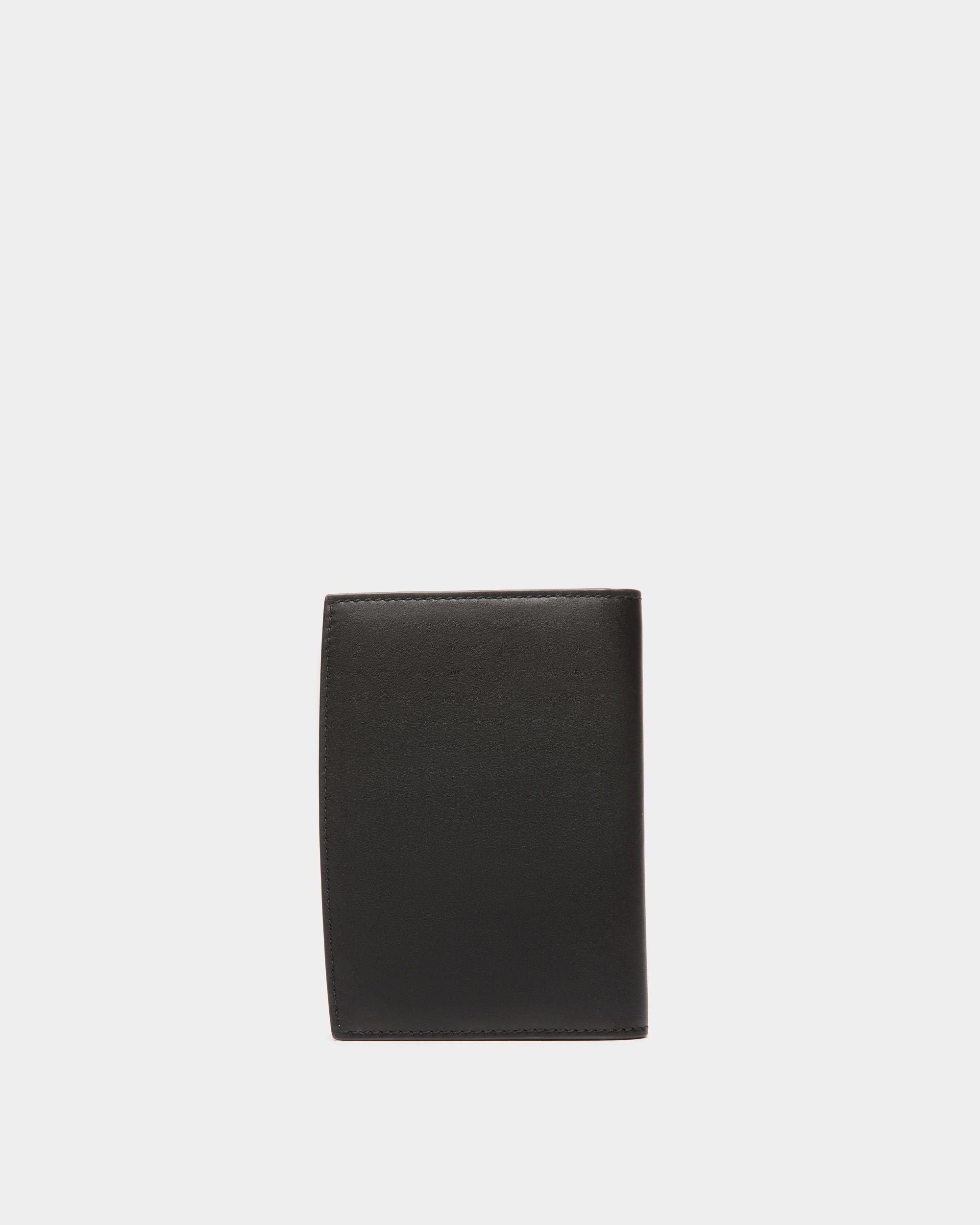 Étui Porte-Passeport Deco En Cuir Noir - Homme - Bally - 02