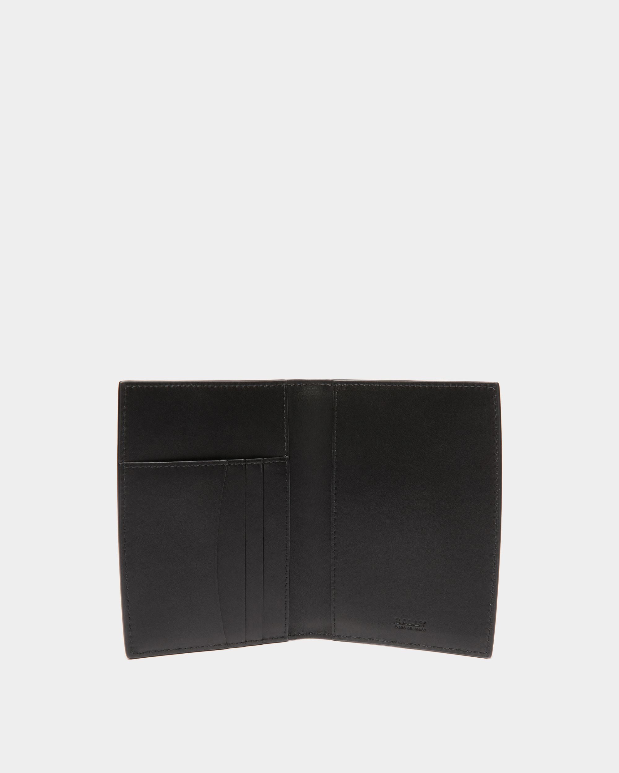 Étui Porte-Passeport Deco En Cuir Noir - Homme - Bally - 03