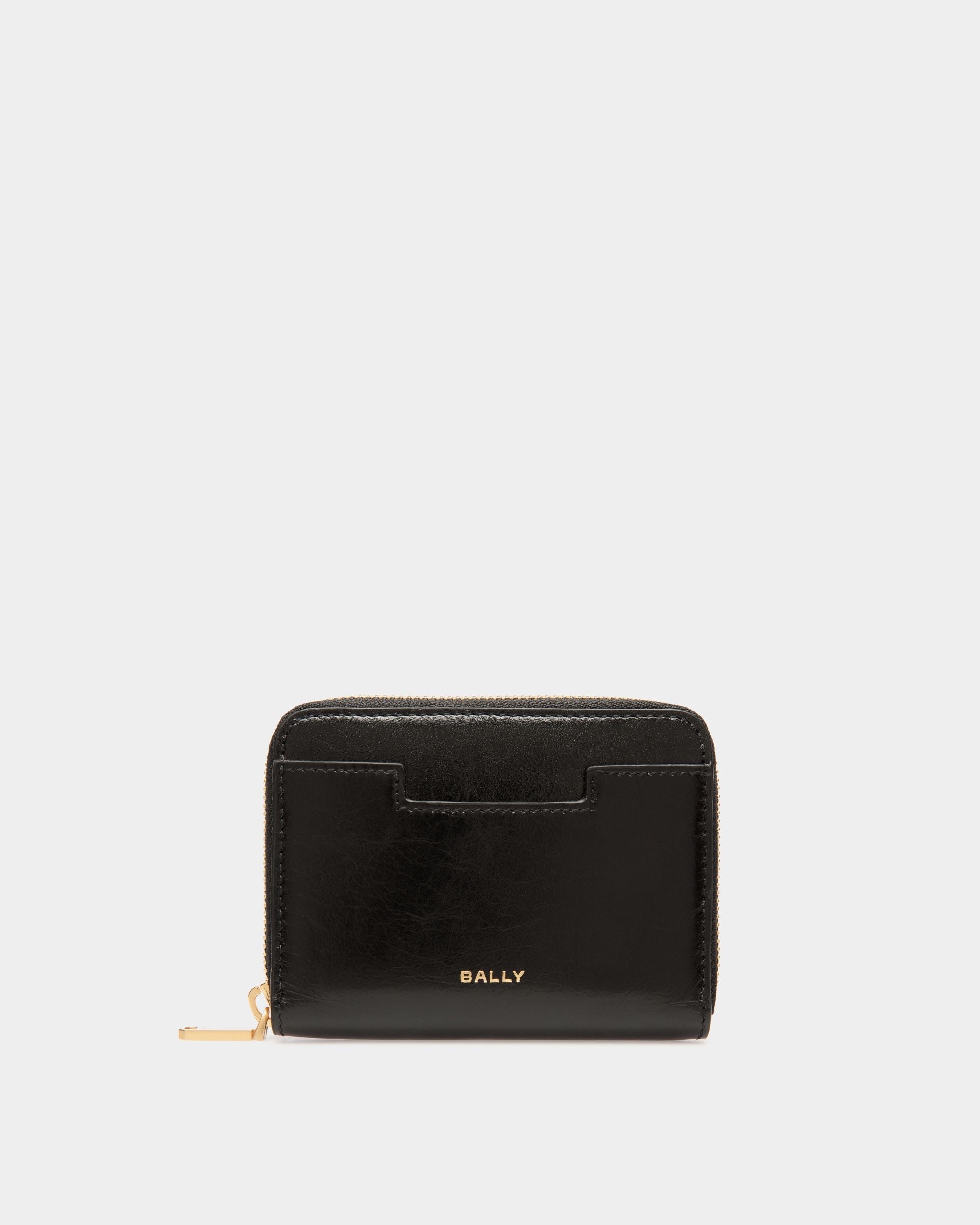 Portefeuille À Deux Volets Easy Bally En Cuir Noir - Homme - Bally - 01