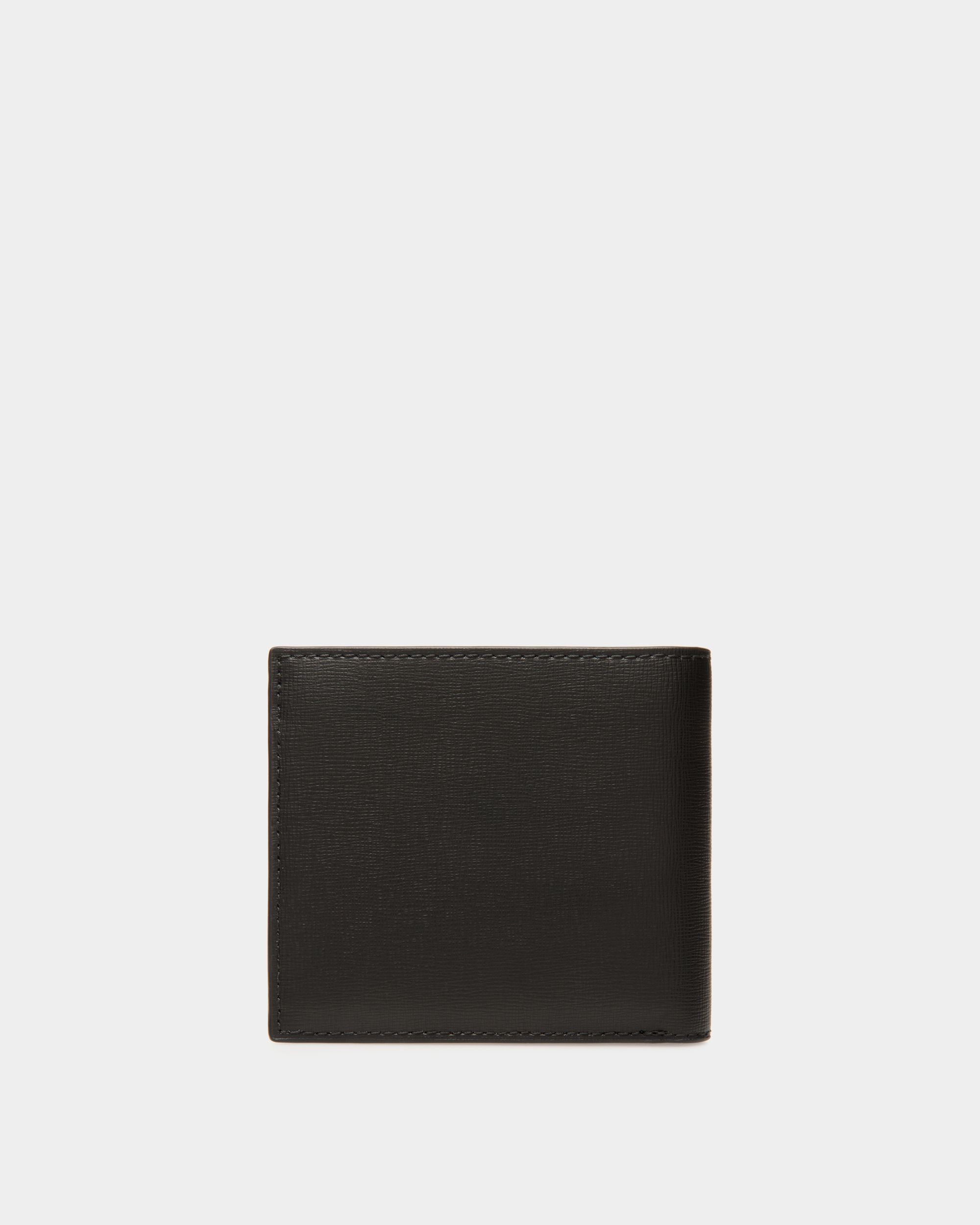 Portefeuille À Deux Volets Mythos En Cuir Recyclé Noir - Homme - Bally - 02
