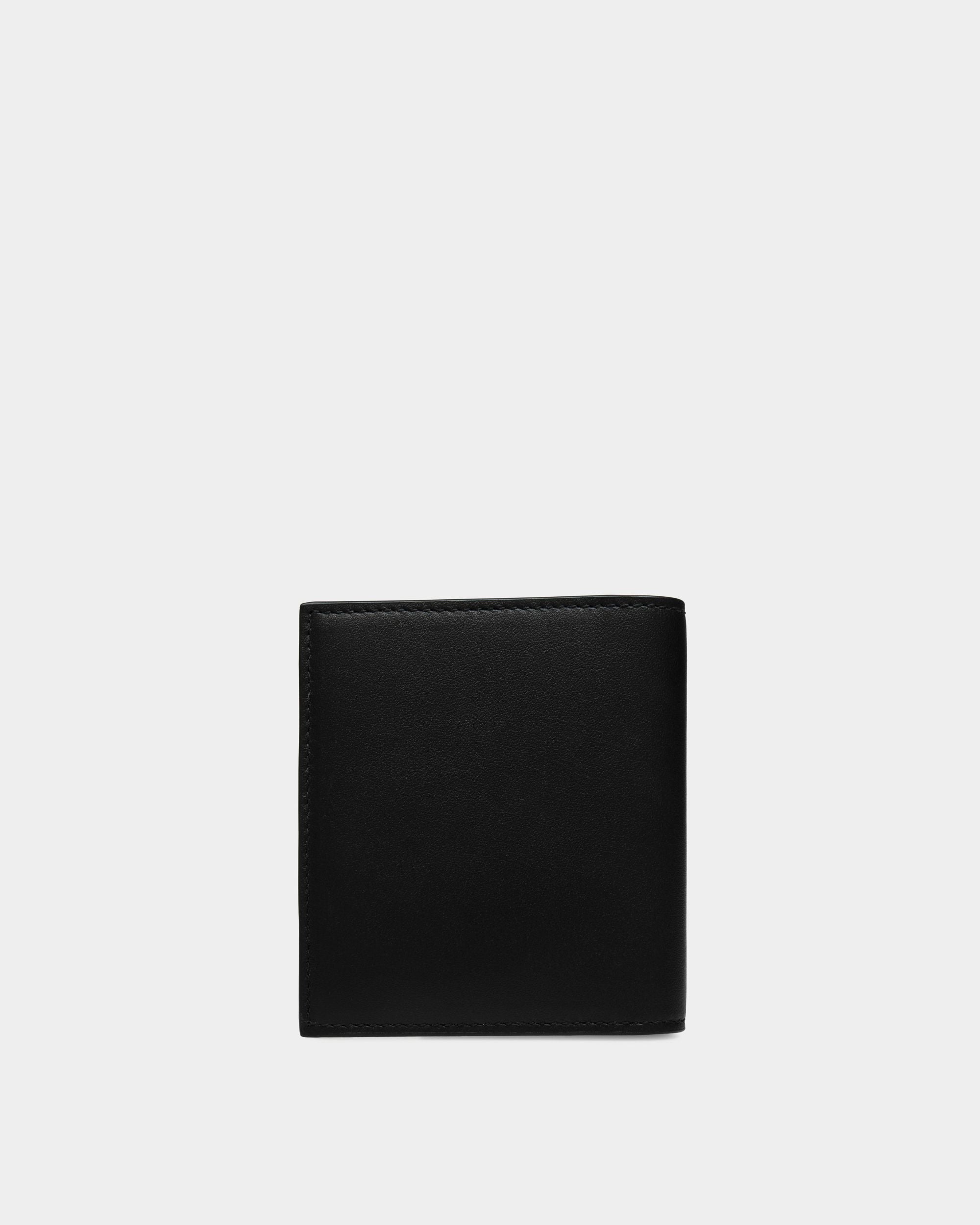 Portefeuille À Deux Volets Deco En Cuir Noir - Homme - Bally - 02
