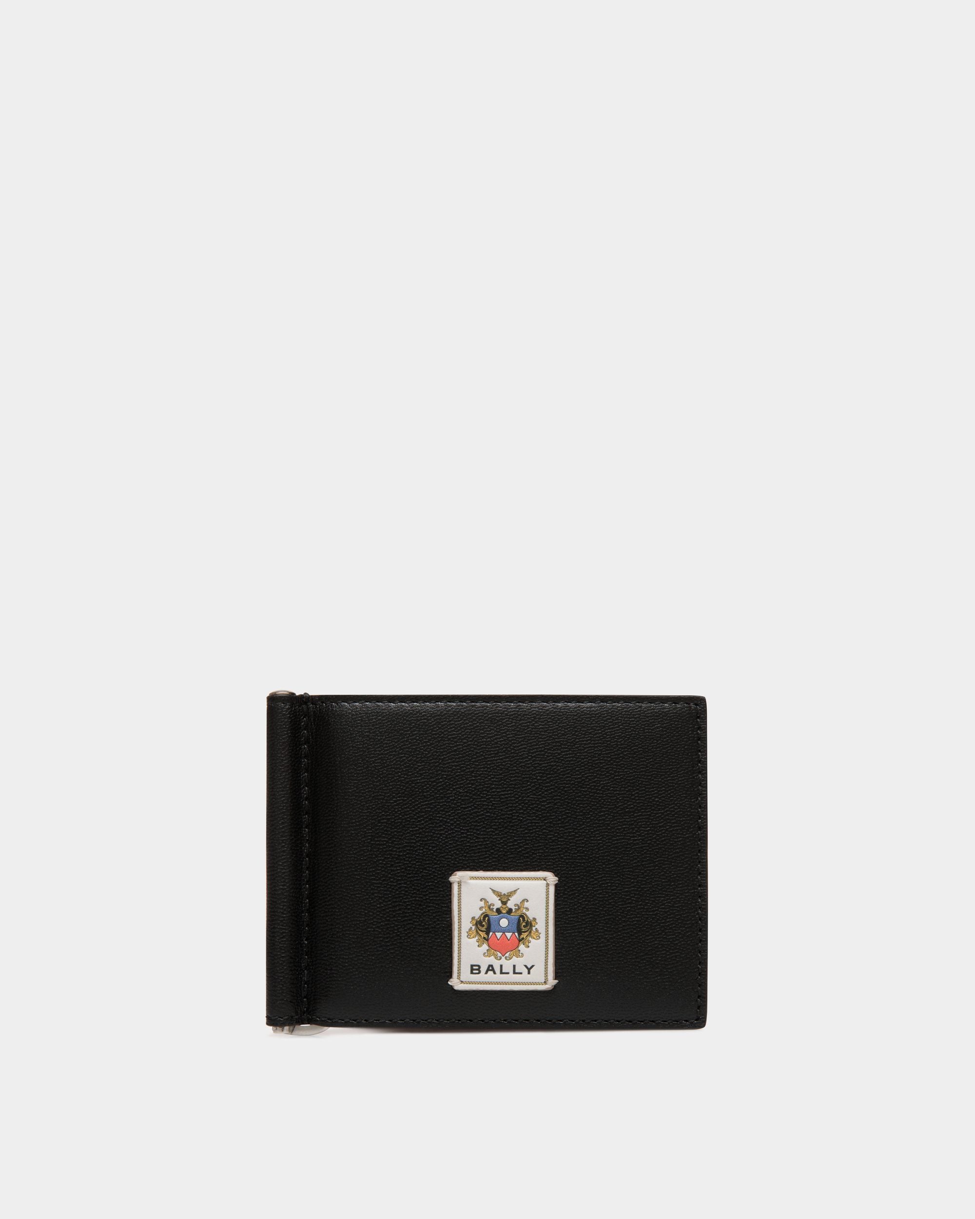 Easy Bally Bifold In Black Leather - Homme - Bally - 01