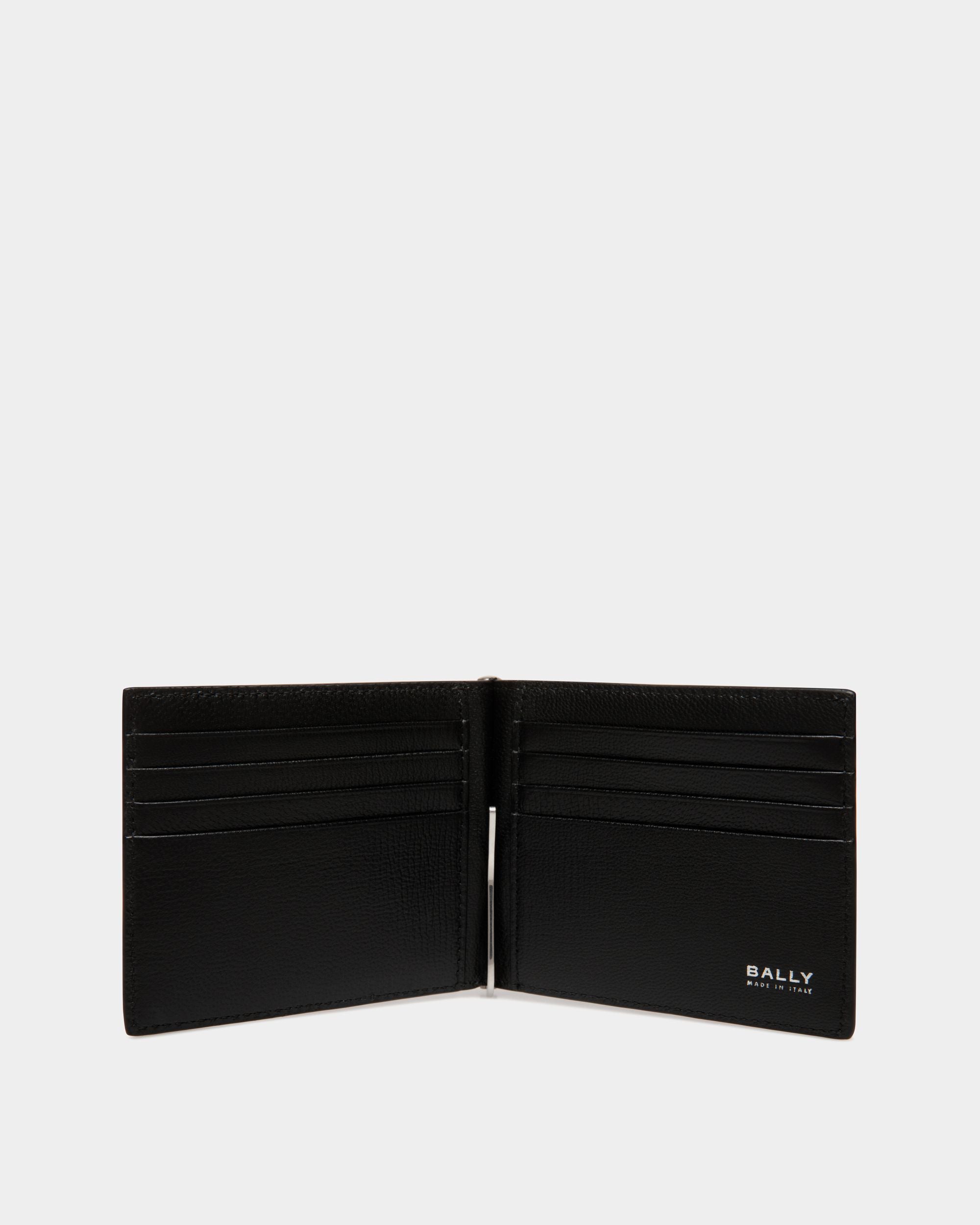 Easy Bally Bifold In Black Leather - Homme - Bally - 03