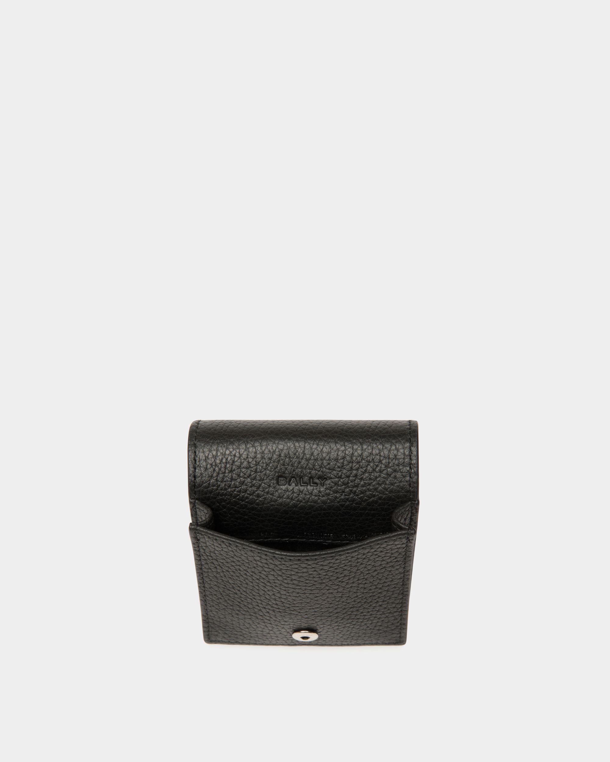 Porte-Monnaie Ribbon En Cuir Noir - Homme - Bally - 03