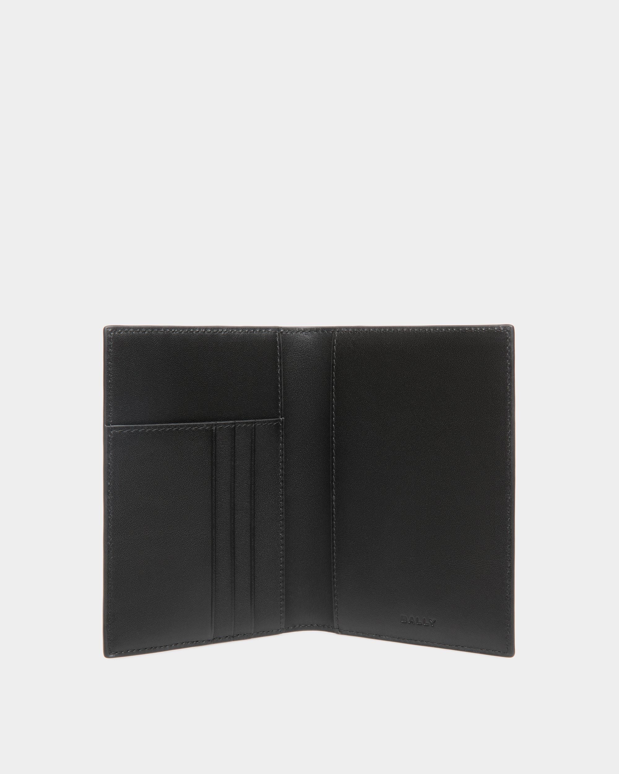 Étui Porte-Passeport Mythos En Cuir Recyclé Noir - Homme - Bally - 03