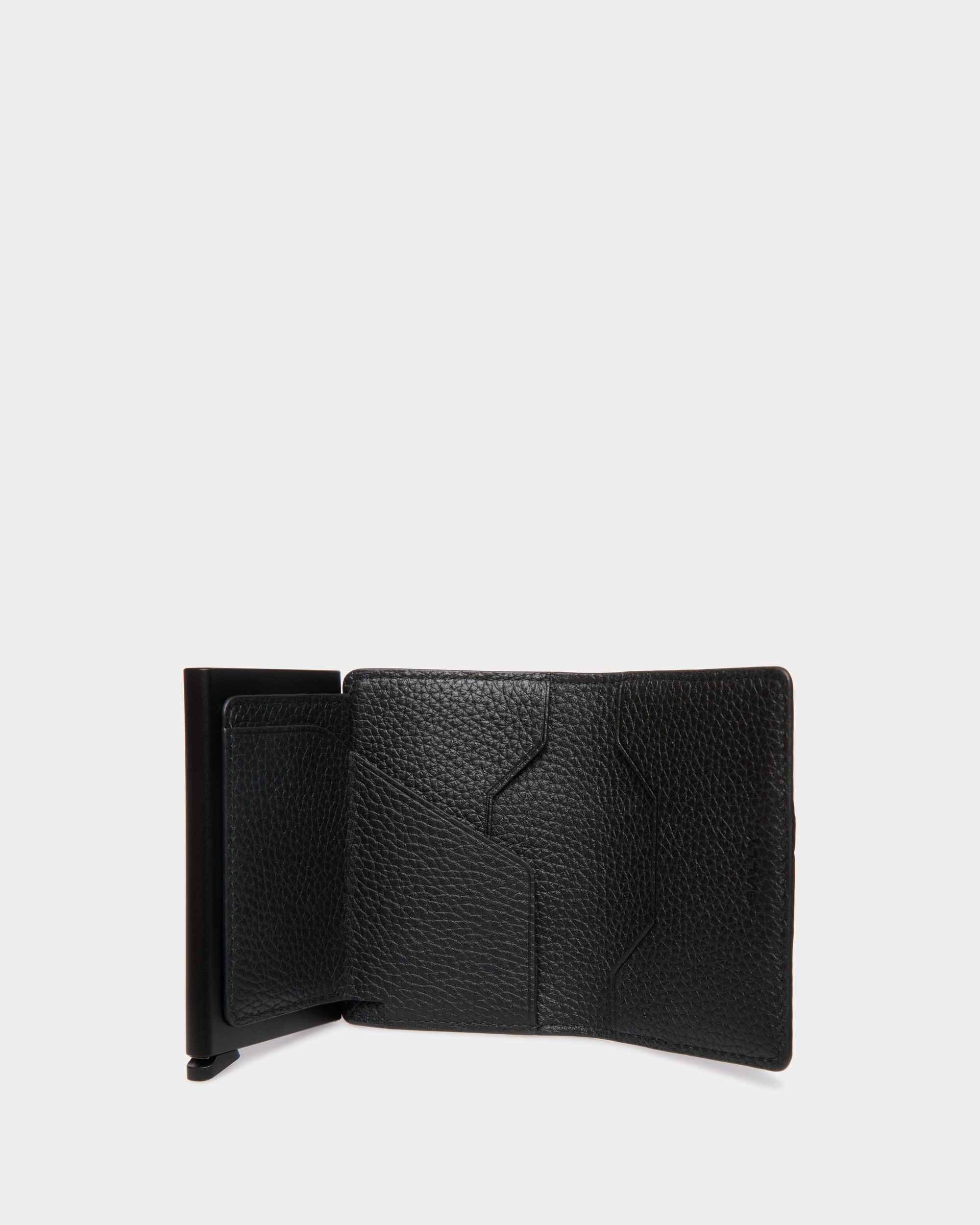 Smart-Portefeuille Ribbon En Cuir Noir - Homme - Bally - 03