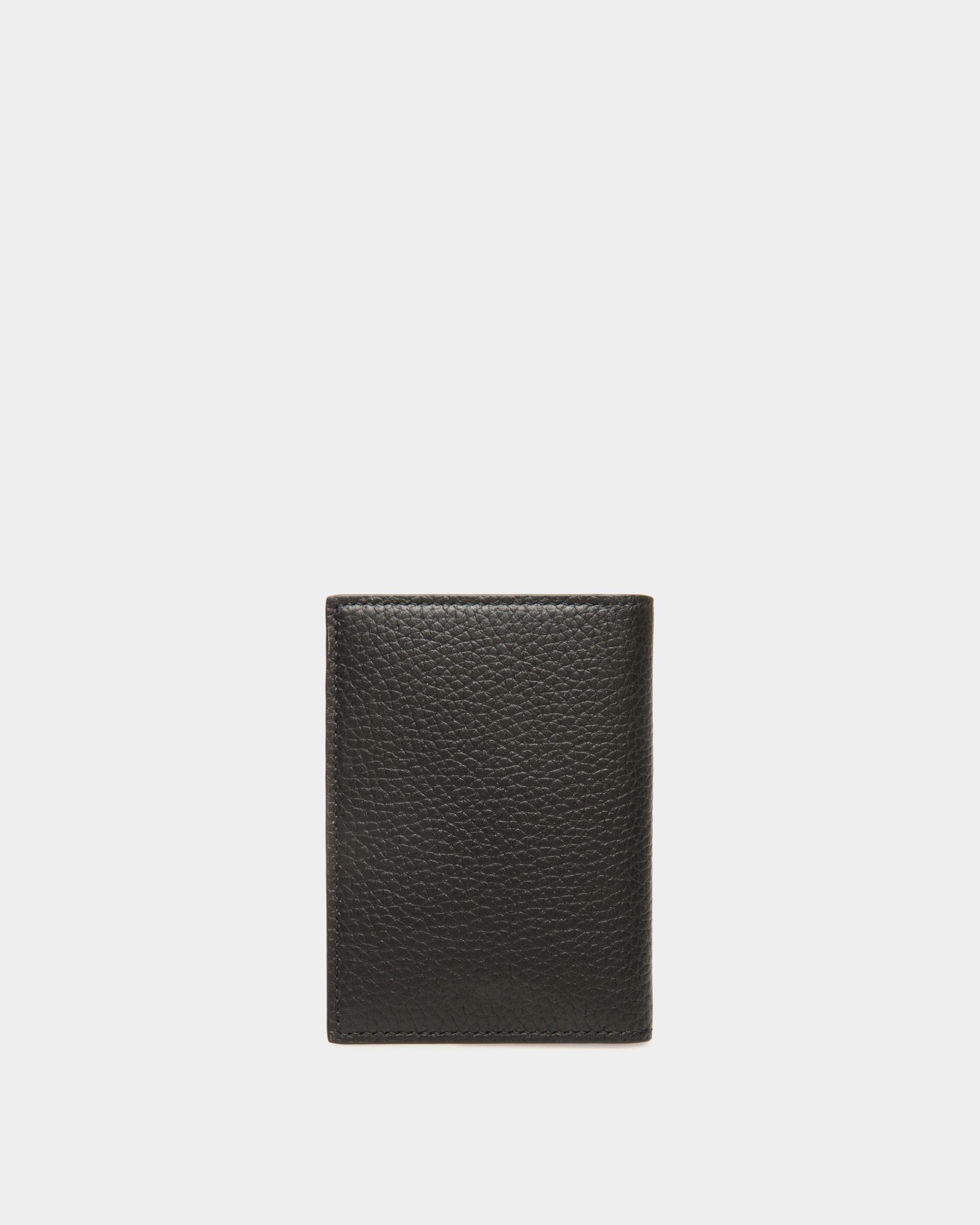 Portefeuille À Deux Volets Oeden En Cuir Noir - Homme - Bally - 02