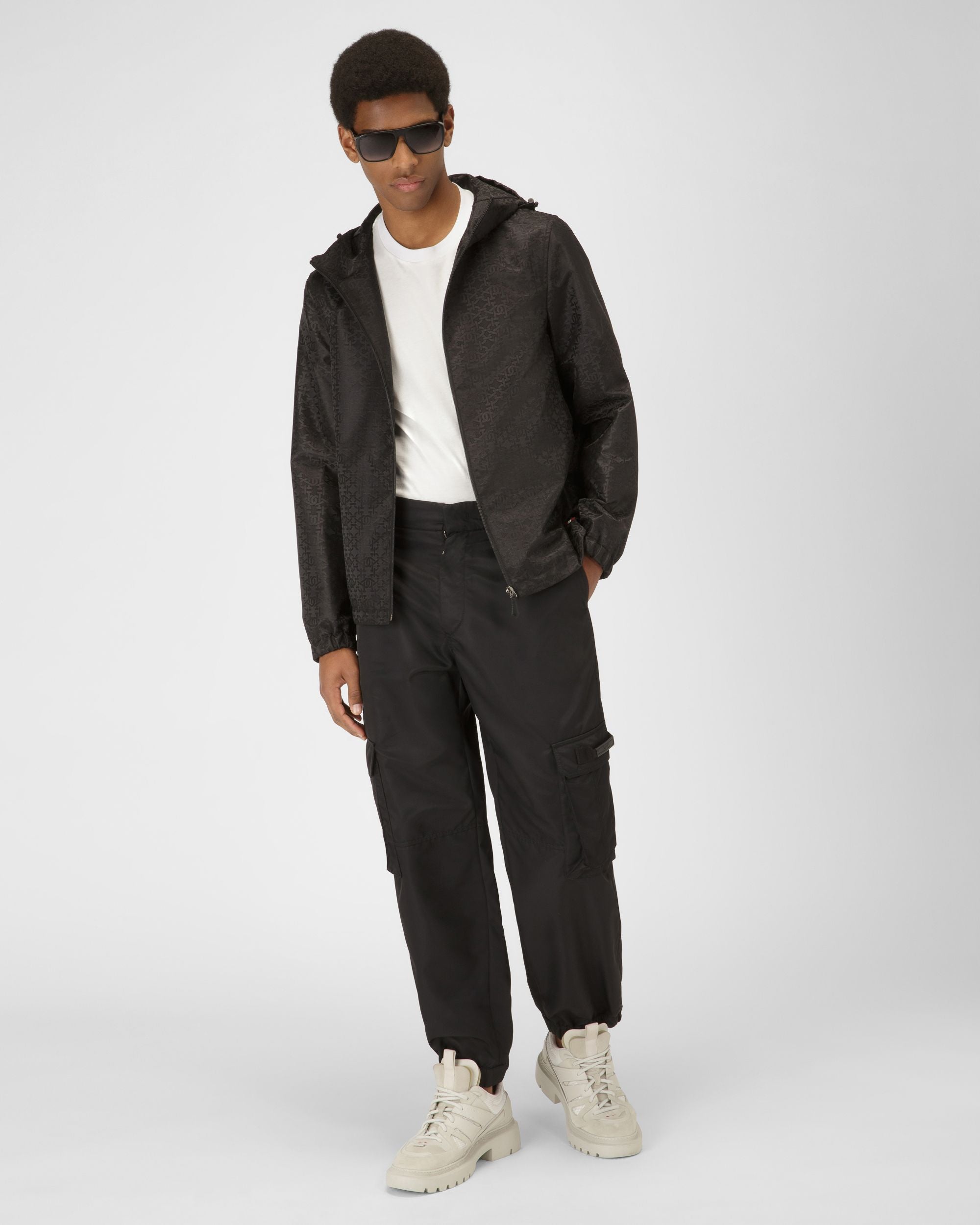 Veste En Nylon Noir - Homme - Bally - 05
