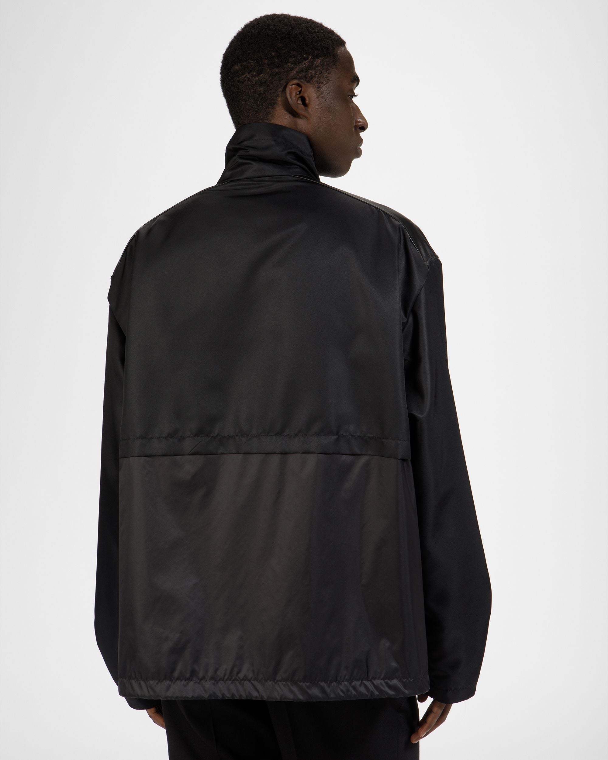 Blouson Bomber En Tissu Noir - Homme - Bally - 02