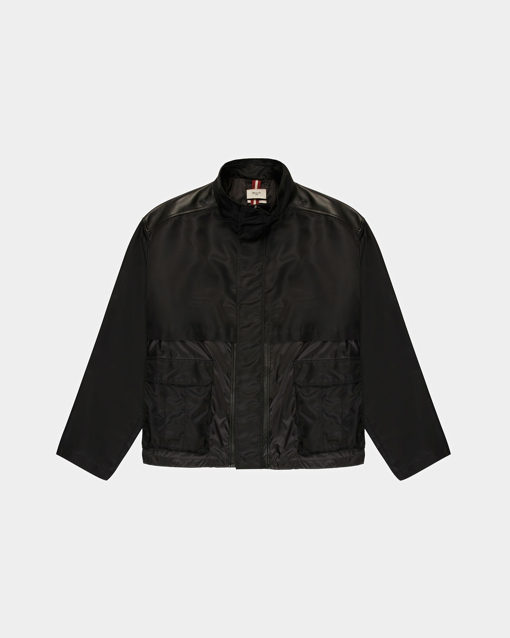 Blouson Bomber En Tissu Noir - Homme - Bally - 05