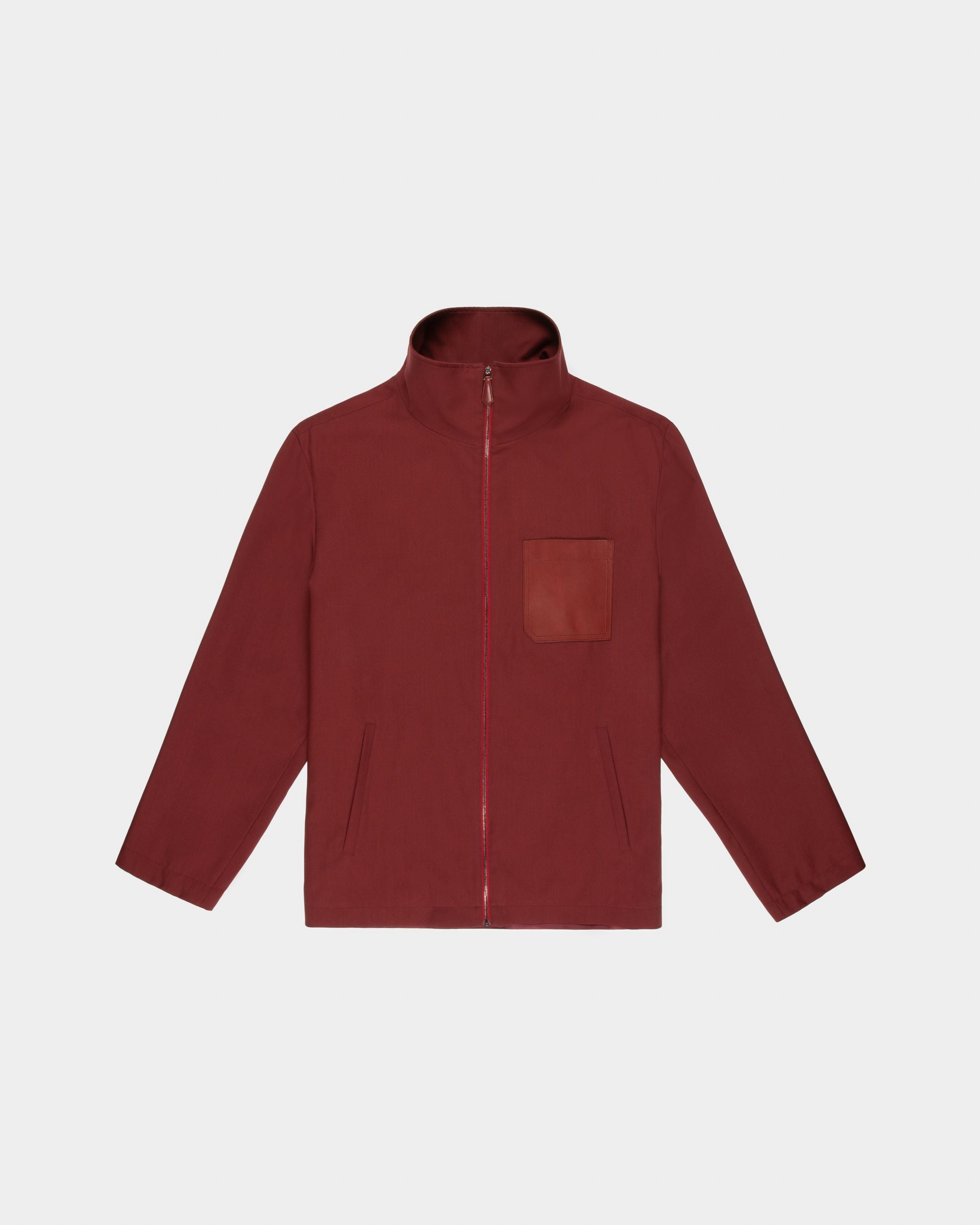 Bombardier En Laine Rouge Héritage - Homme - Bally - 04