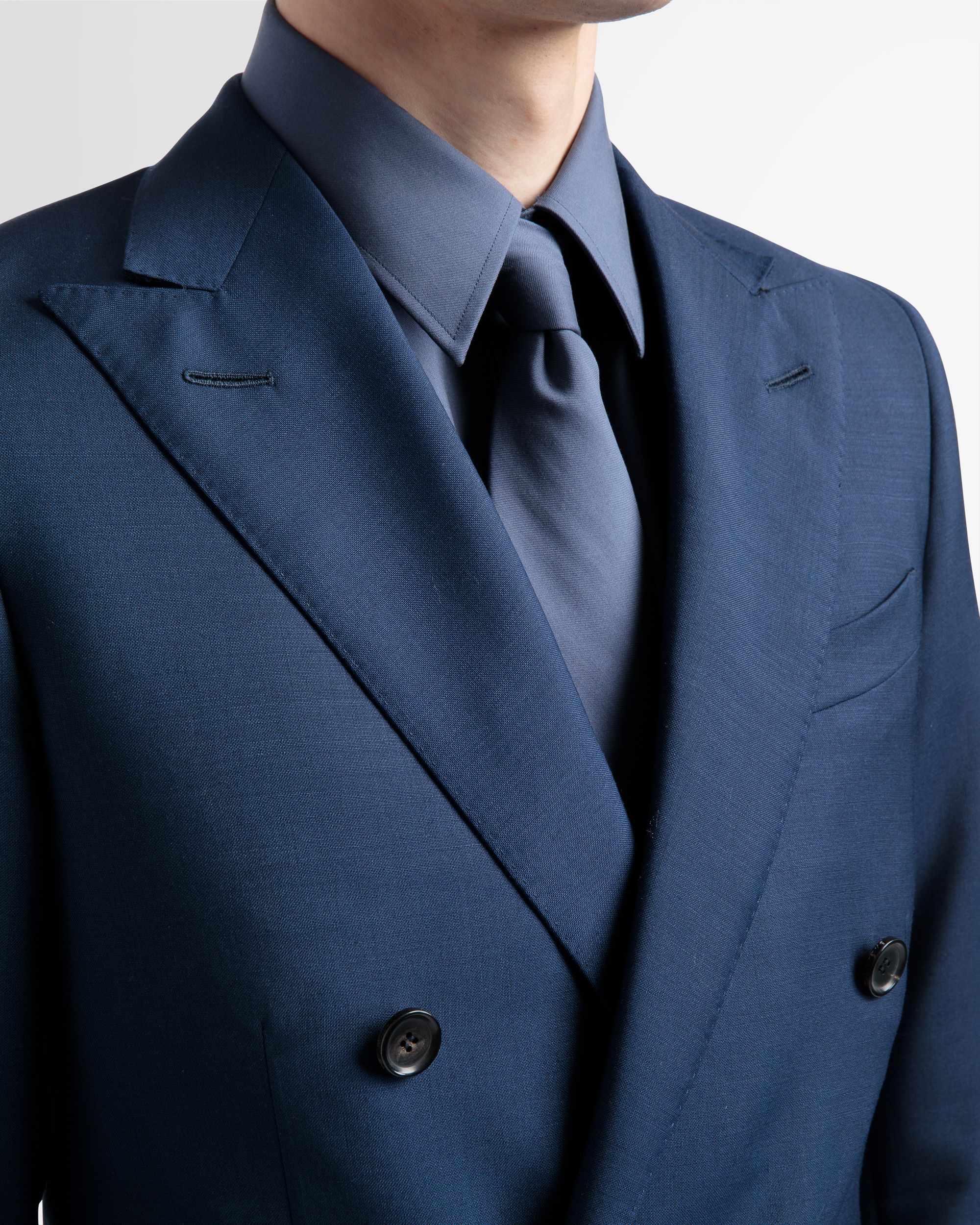 Veste À Double Boutonnage En Laine Mélangée - Homme - Bally - 03