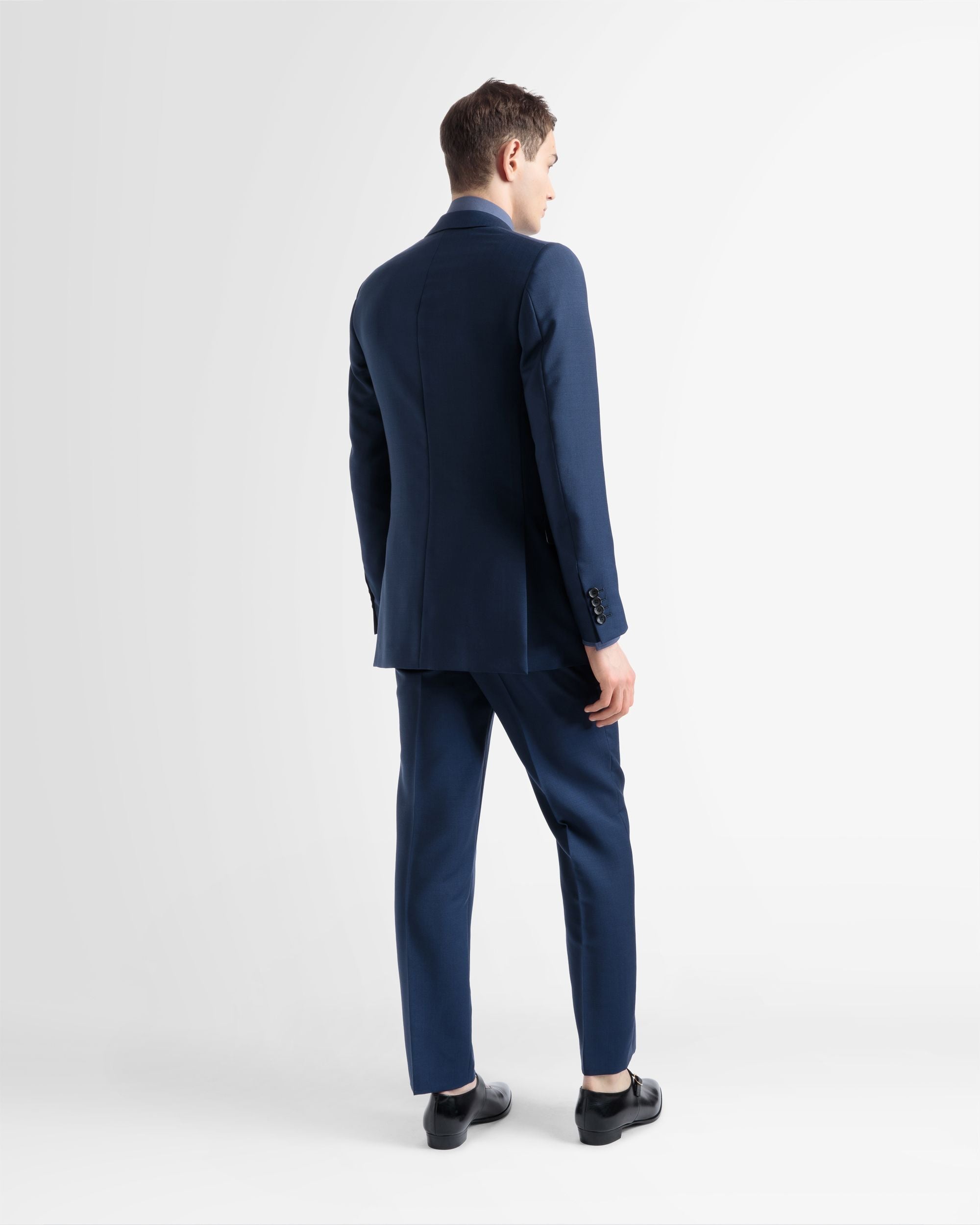 Veste À Double Boutonnage En Laine Mélangée - Homme - Bally - 05