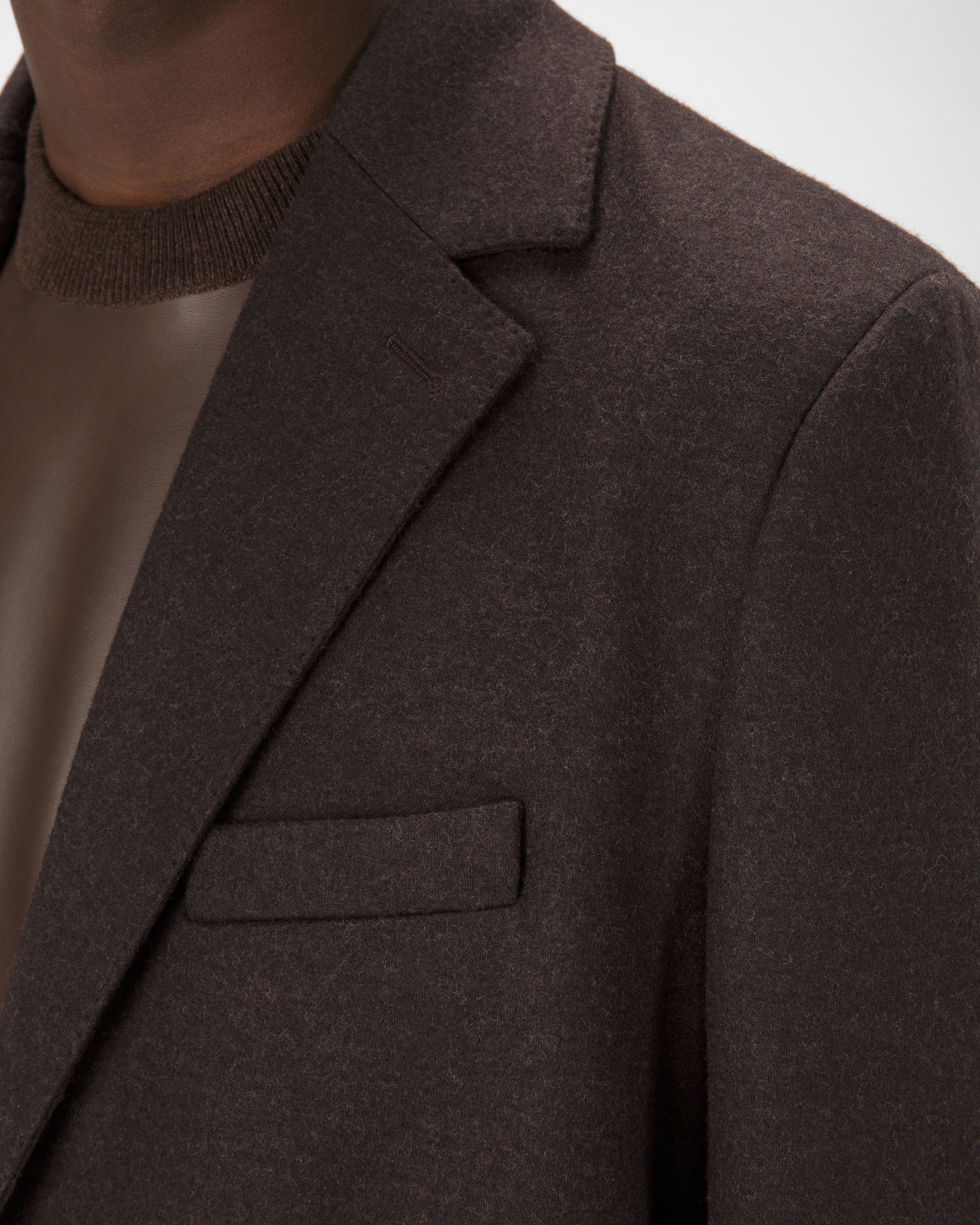 Veste En Laine En Brun Ébène - Homme - Bally - 02
