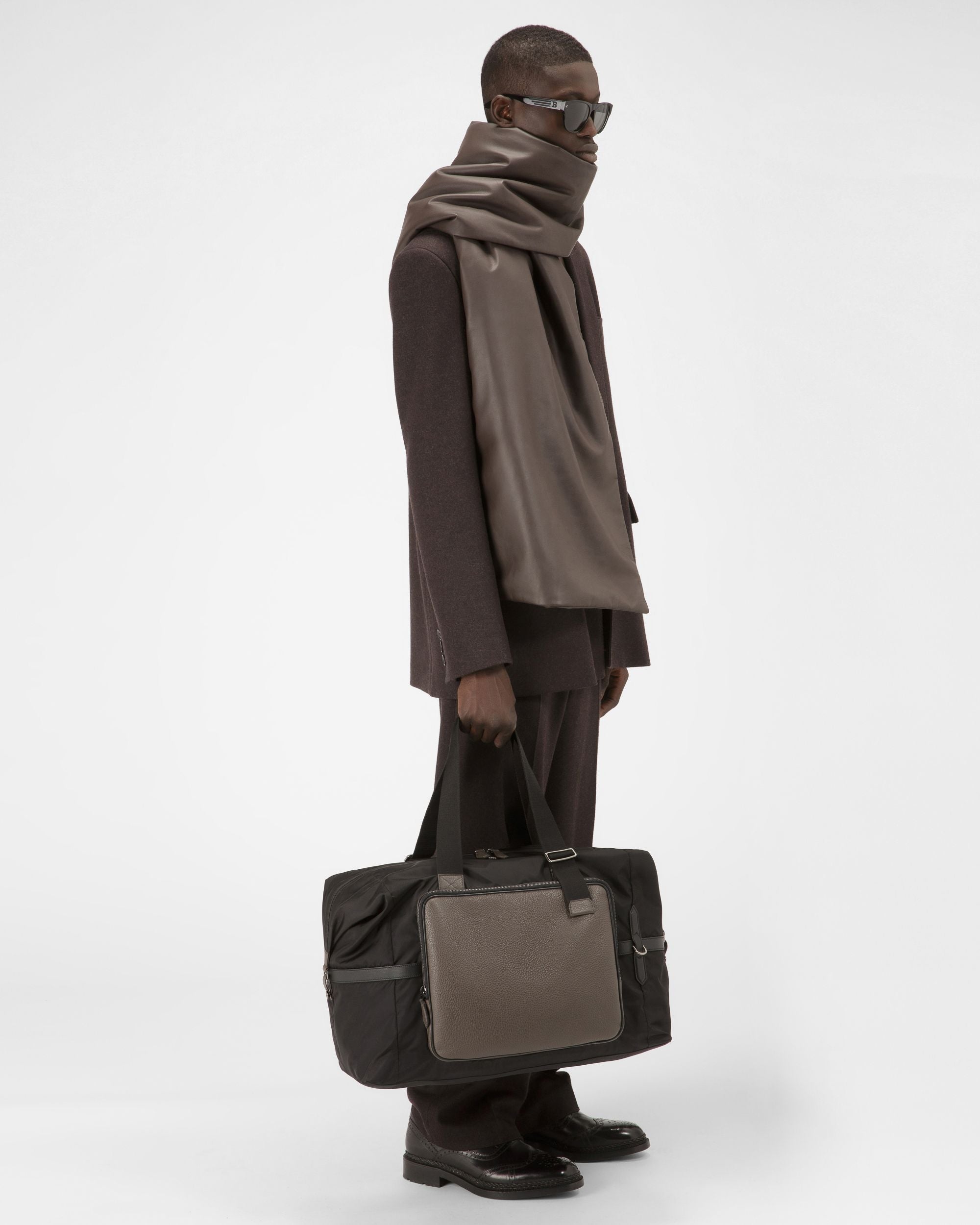 Veste En Laine En Brun Ébène - Homme - Bally - 05
