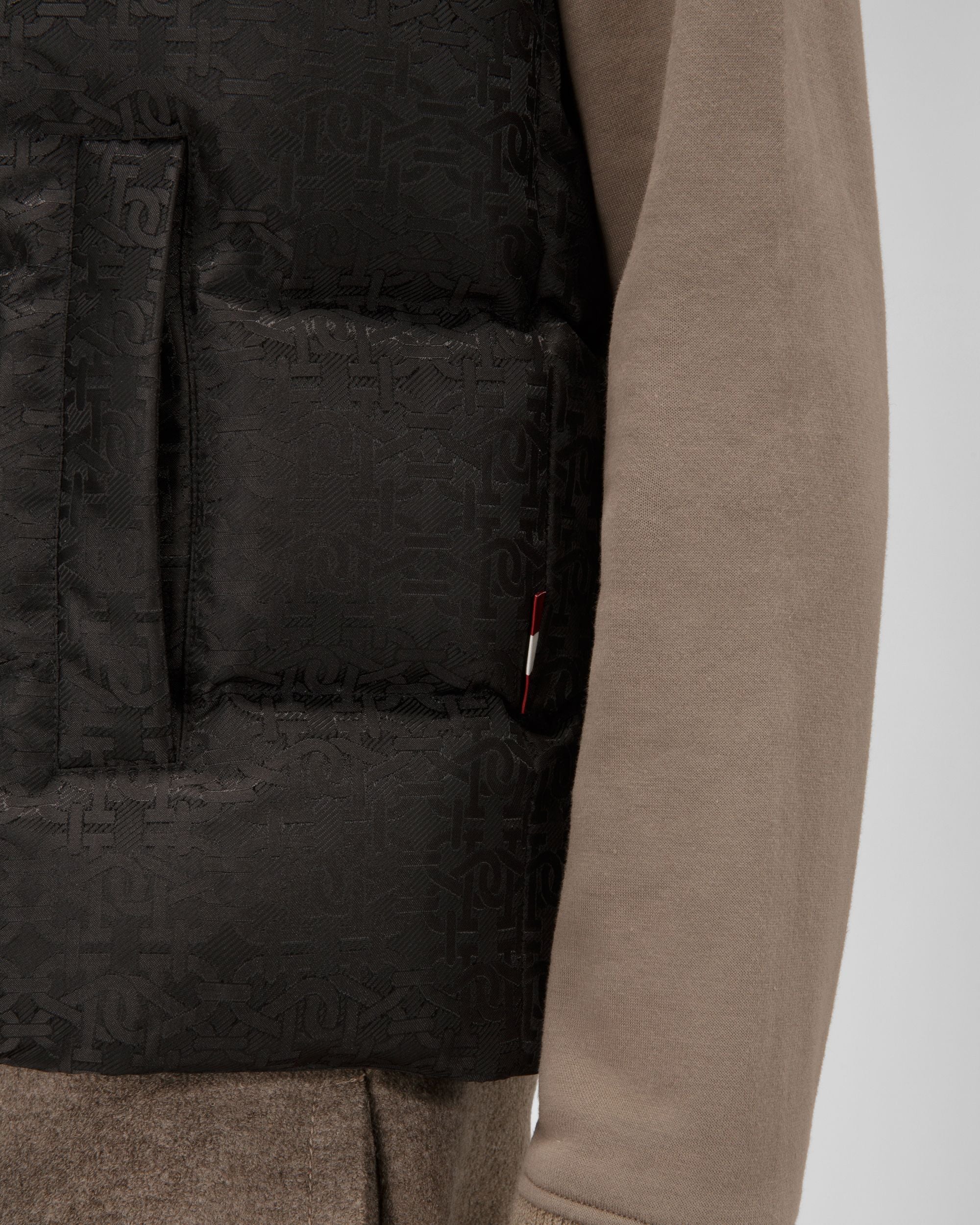 Veste En Polyester Recyclé Noir - Homme - Bally - 02