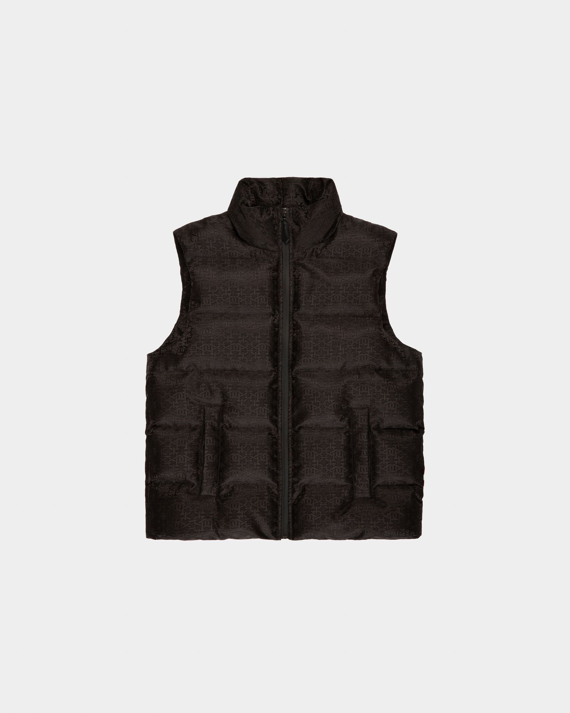 Veste En Polyester Recyclé Noir - Homme - Bally - 04