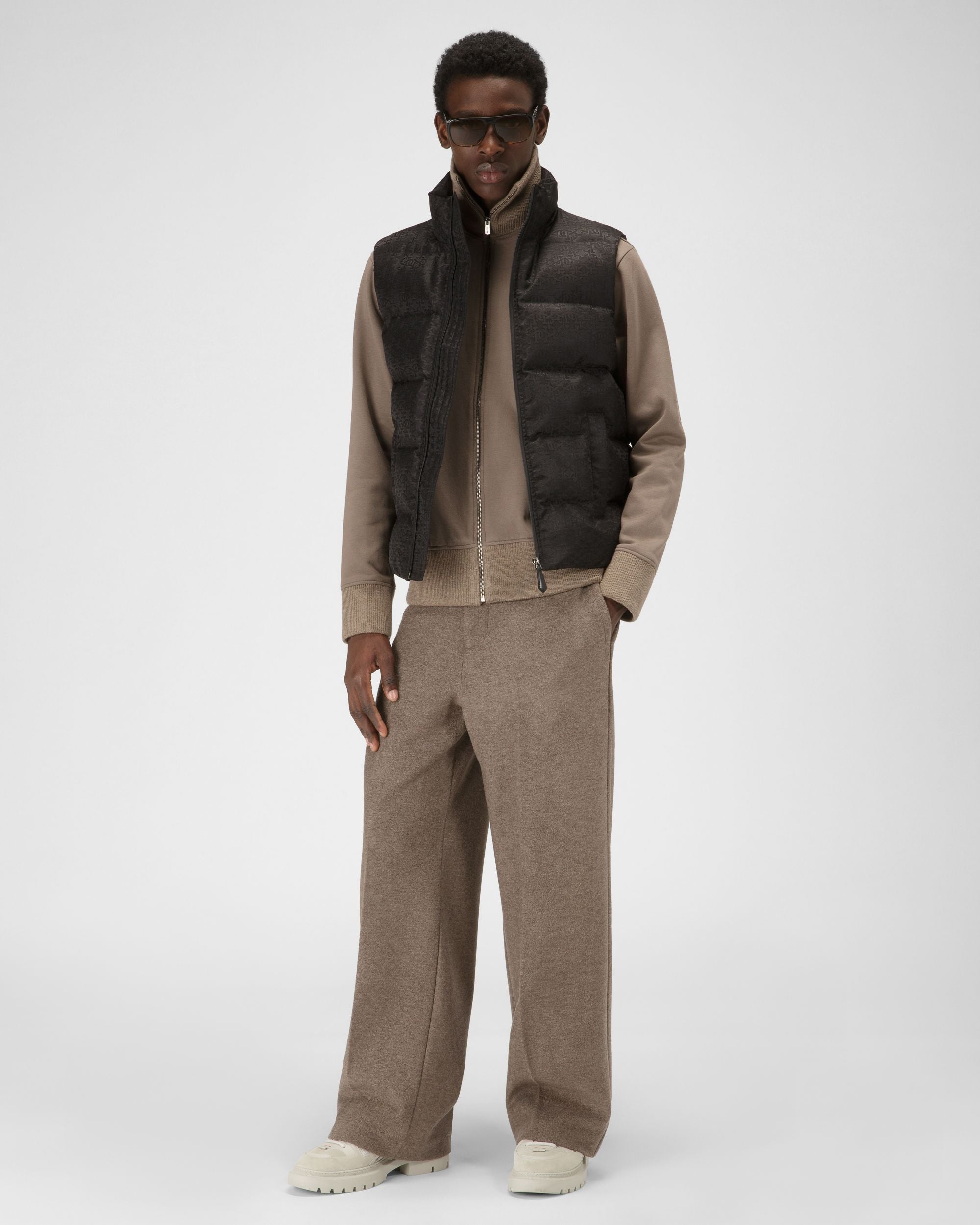 Veste En Polyester Recyclé Noir - Homme - Bally - 05