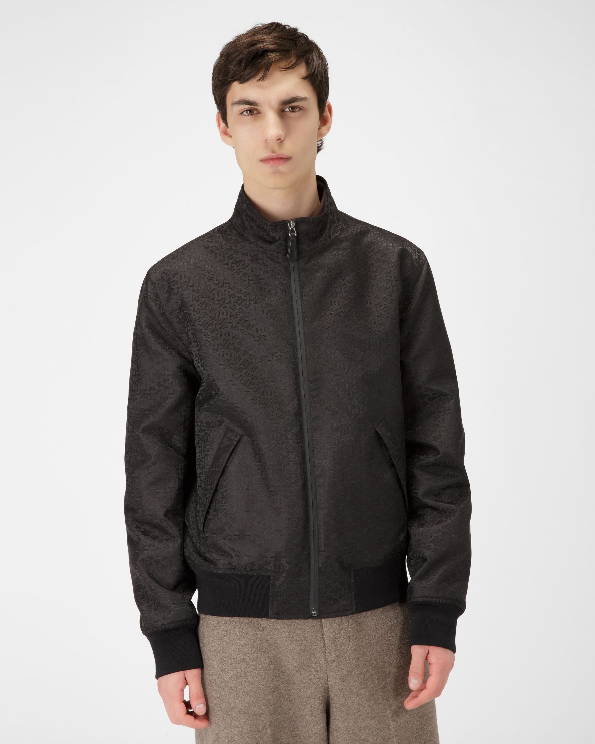 Bomber En Polyester Recyclé - Homme - Bally - 01