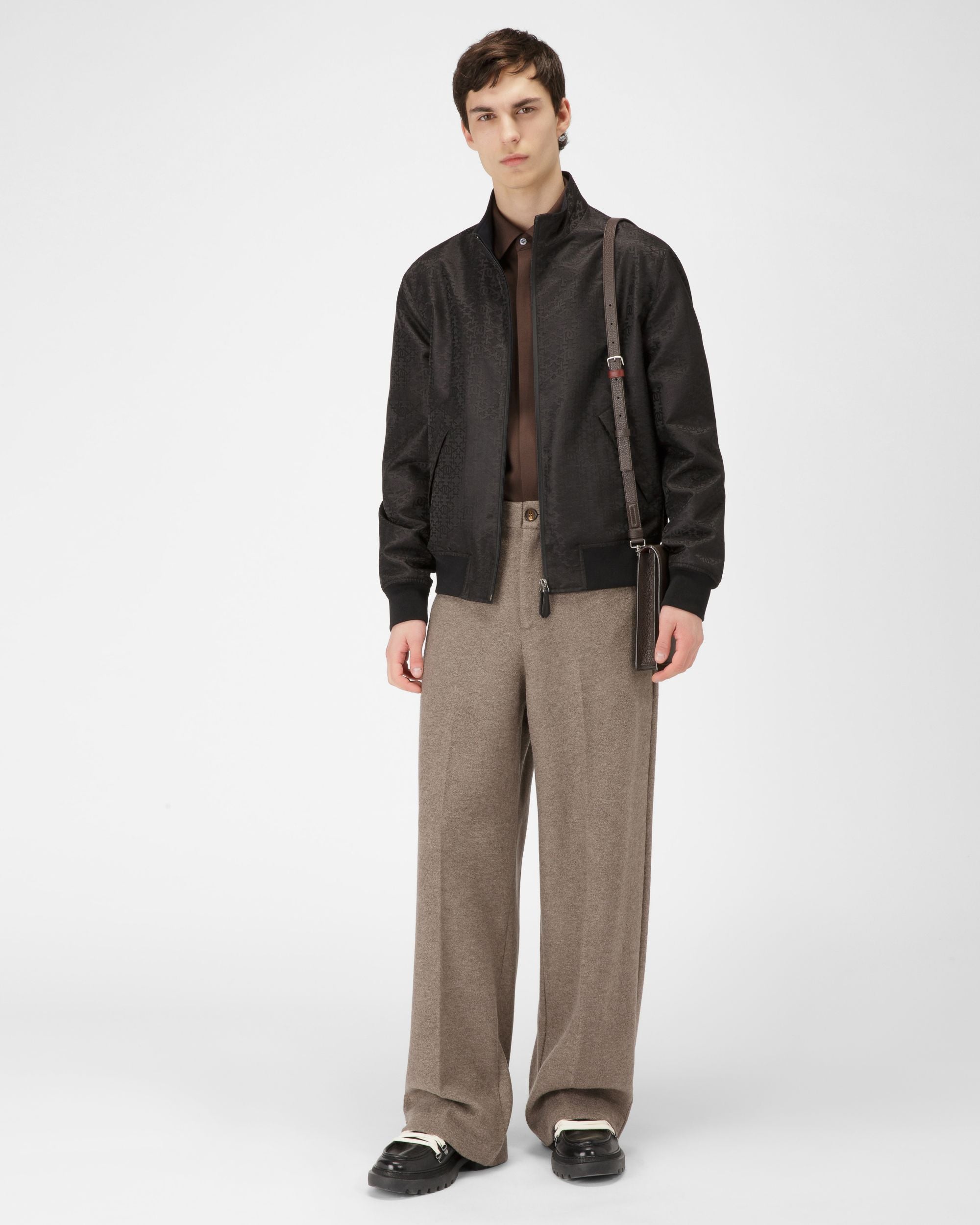 Bomber En Polyester Recyclé - Homme - Bally - 05