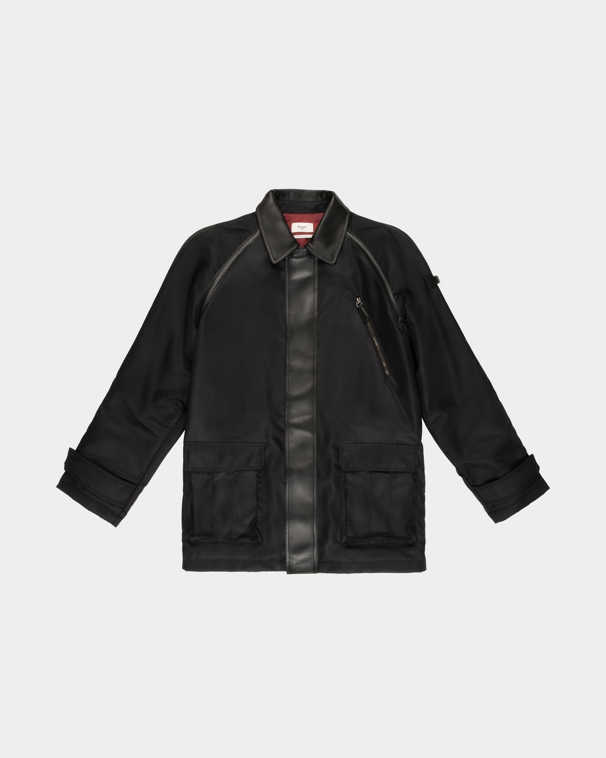 Veste En Nylon Recyclé Noir - Homme - Bally - 04