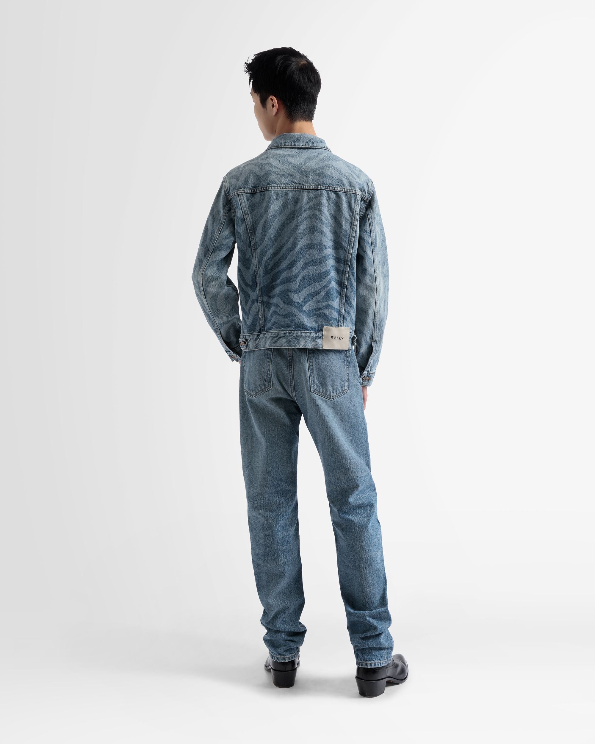 Veste En Jean Imprimé Zèbre - Homme - Bally - 06