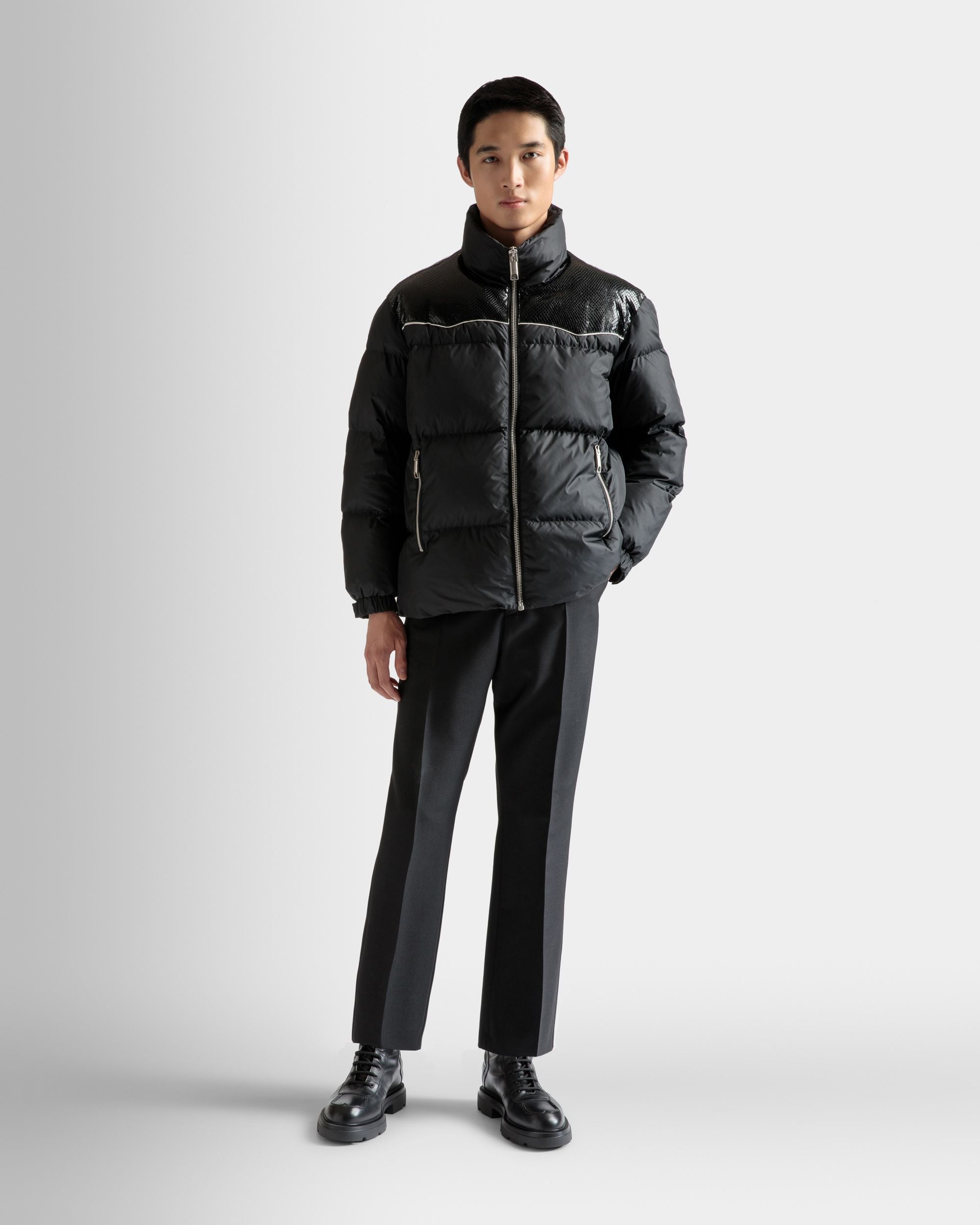 Doudoune En Nylon Noir - Homme - Bally - 02