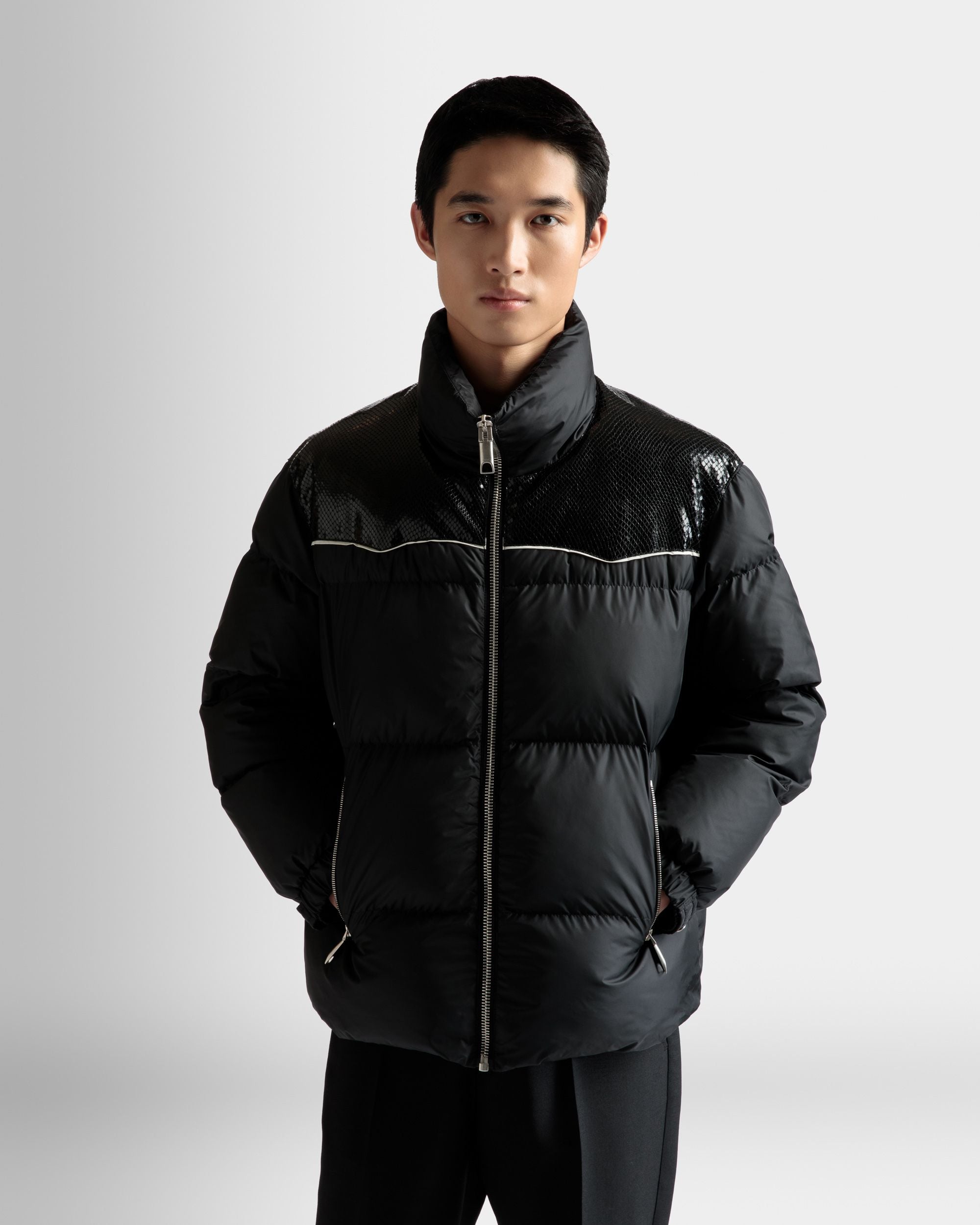 Doudoune En Nylon Noir - Homme - Bally - 03