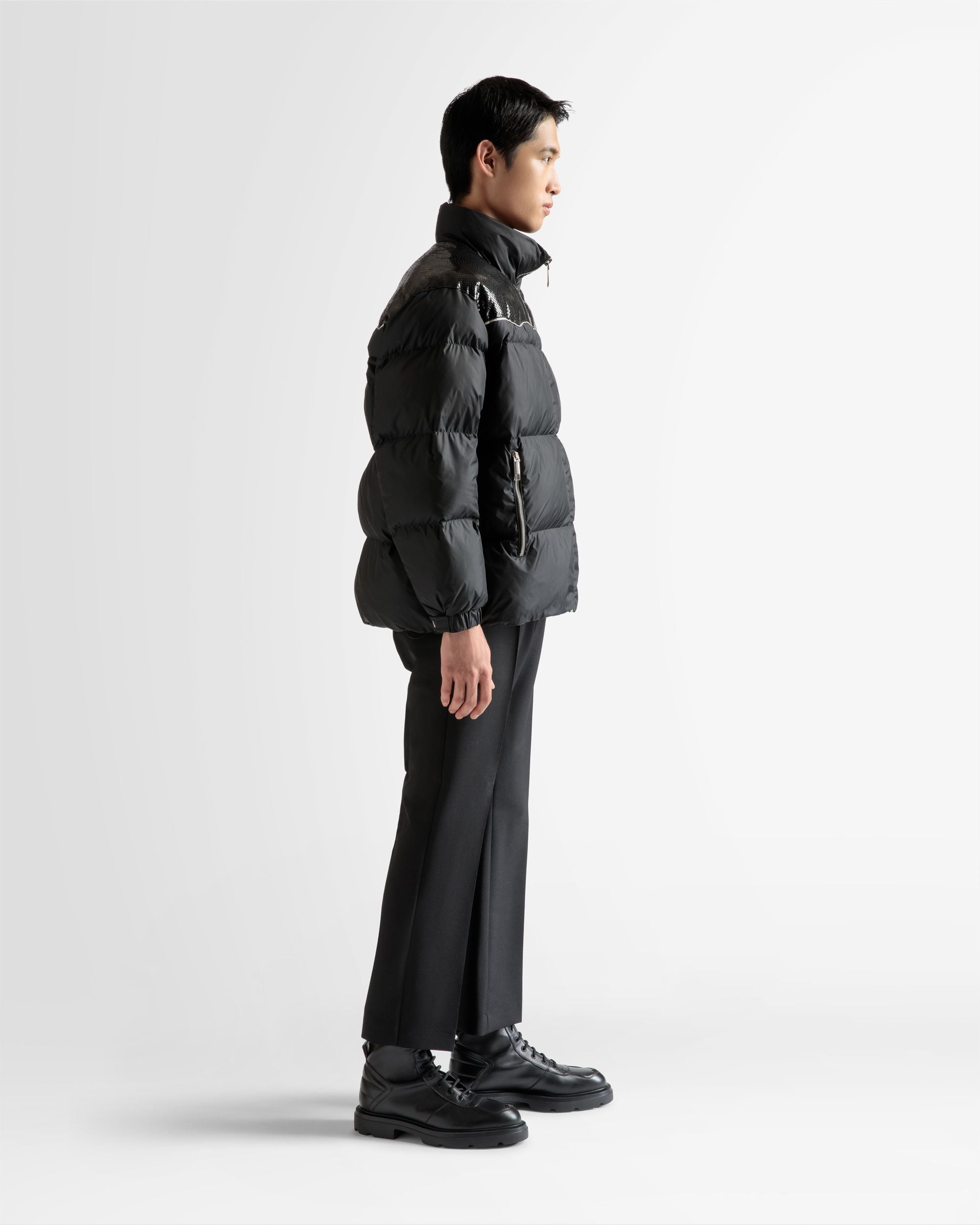 Doudoune En Nylon Noir - Homme - Bally - 05