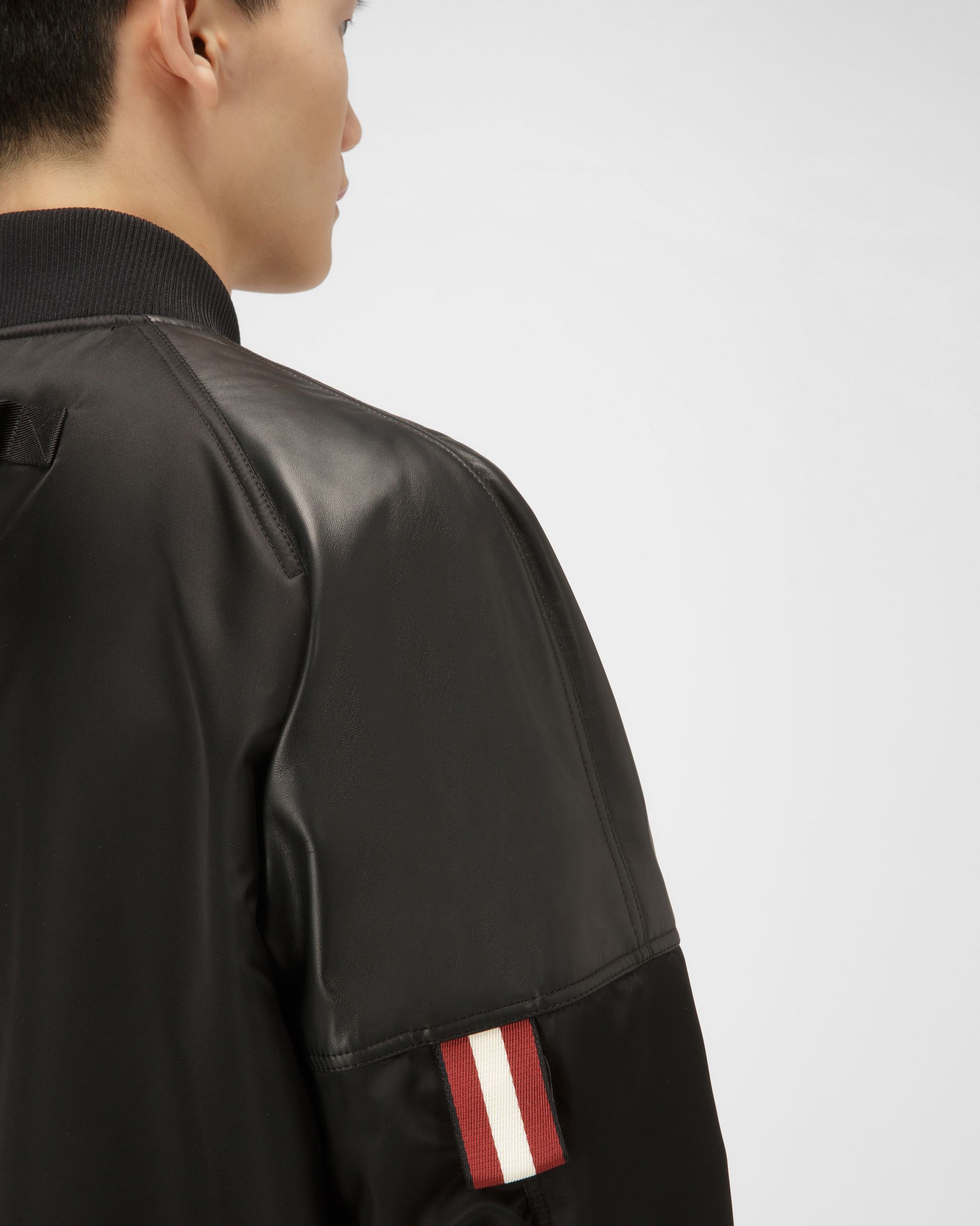 Bombardier En Nylon Recyclé Noir - Homme - Bally - 02