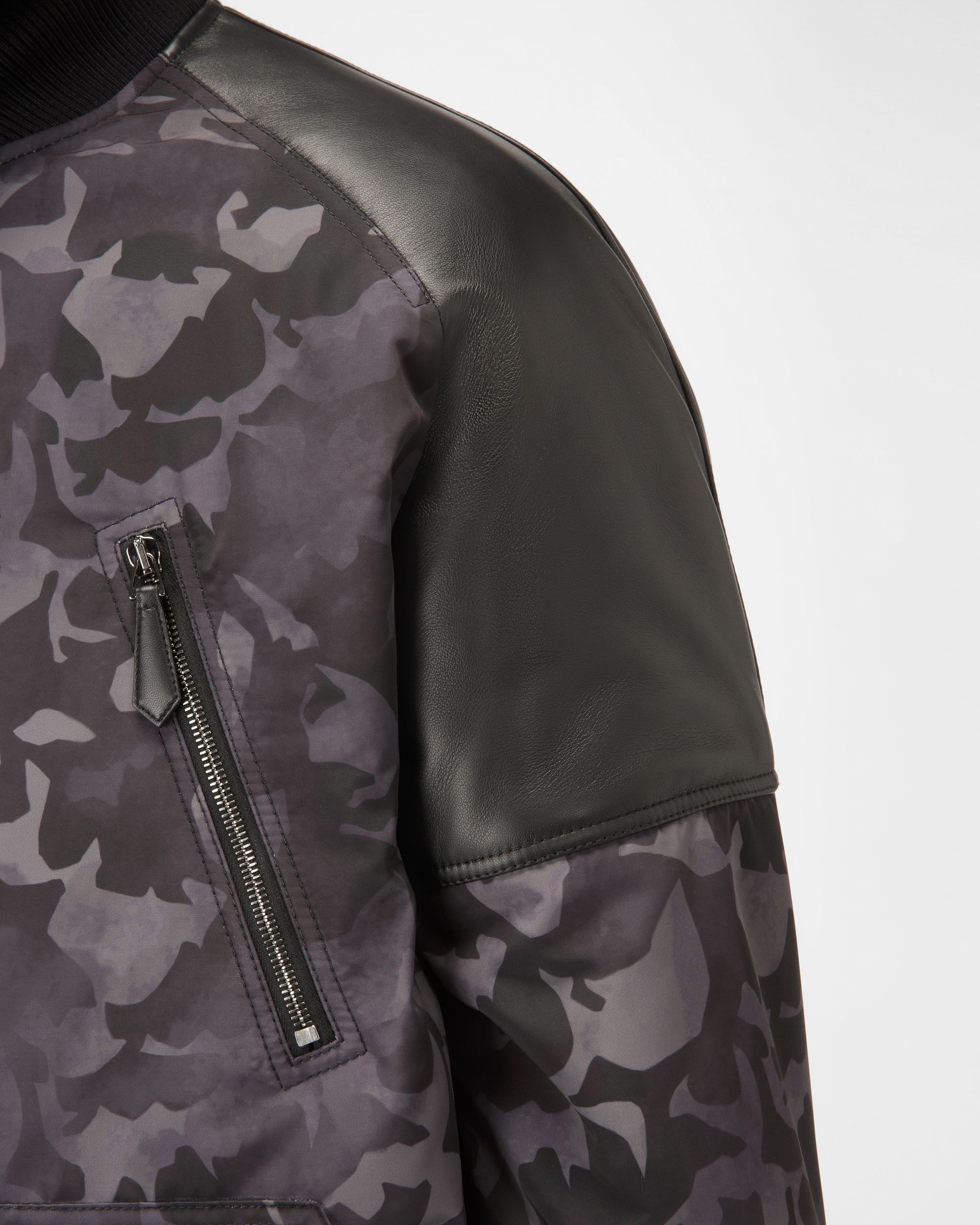 Bombardier En Nylon Recyclé Noir - Homme - Bally - 02