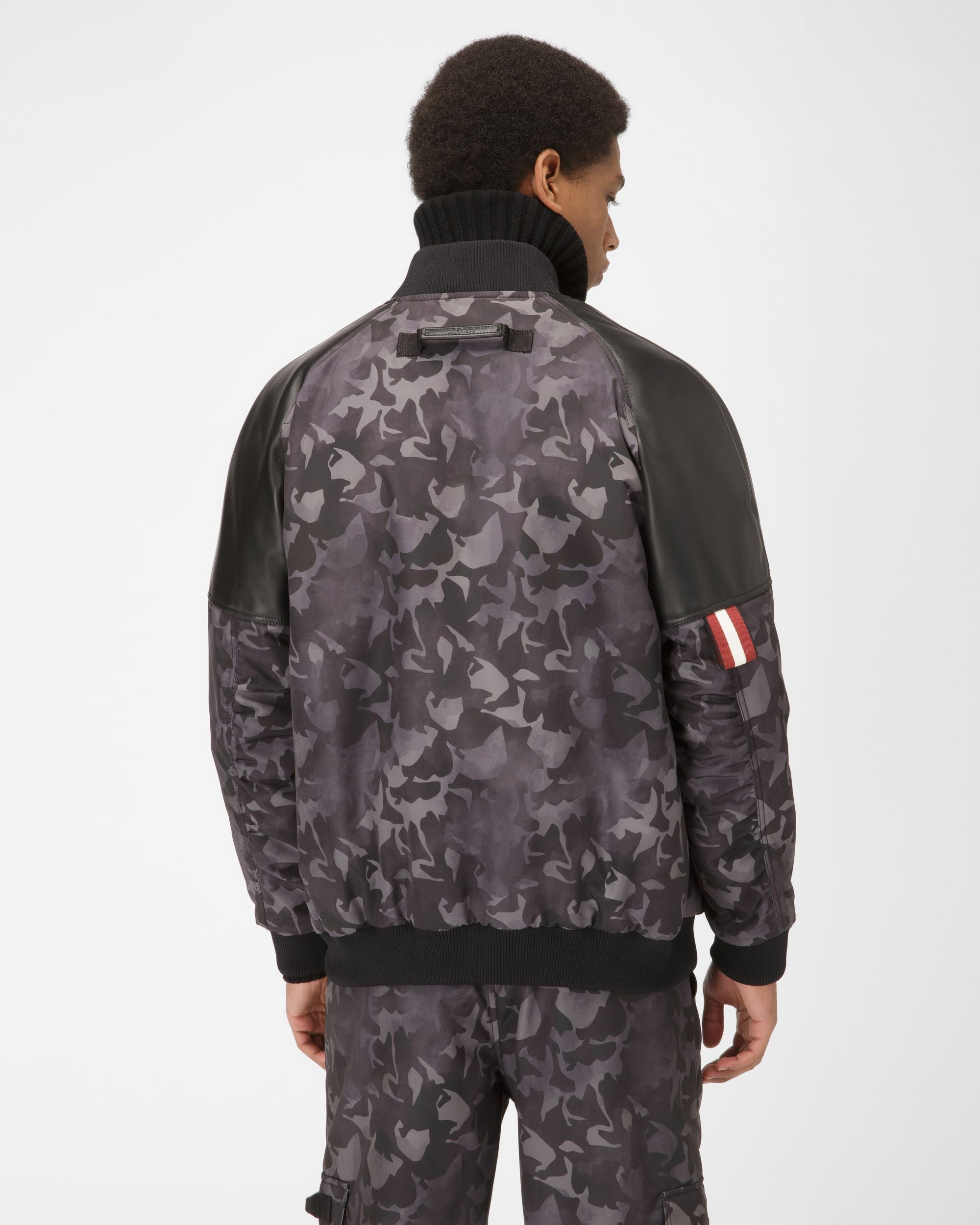 Bombardier En Nylon Recyclé Noir - Homme - Bally - 03