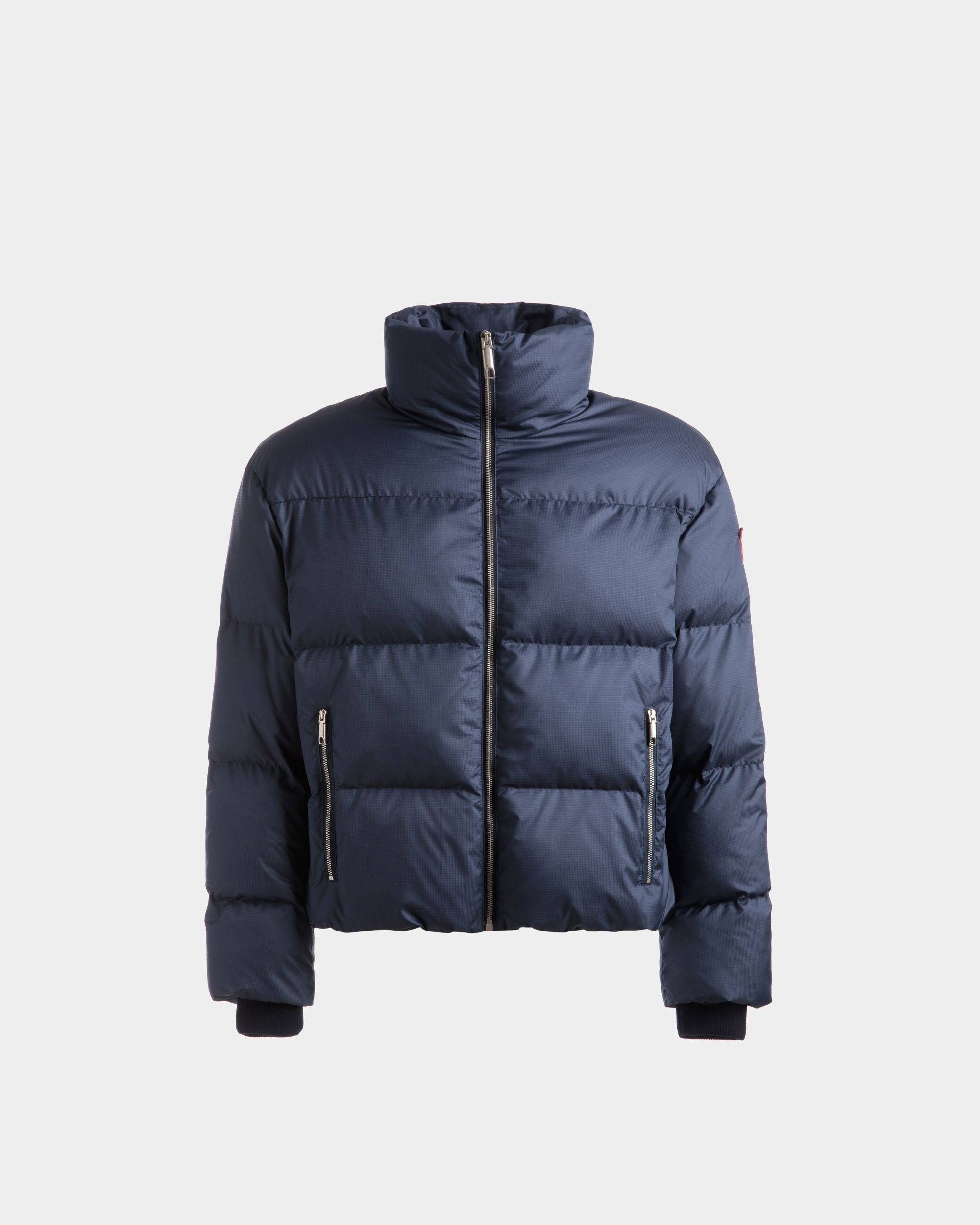 Blouson Bomber En Cuir Noir - Homme - Bally - 01