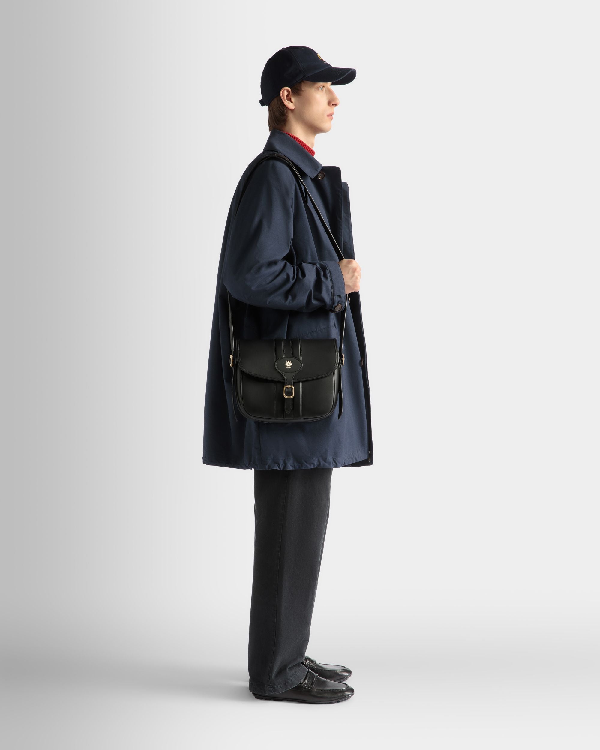 Manteau En Nylon Navy Blue - Homme - Bally - 05
