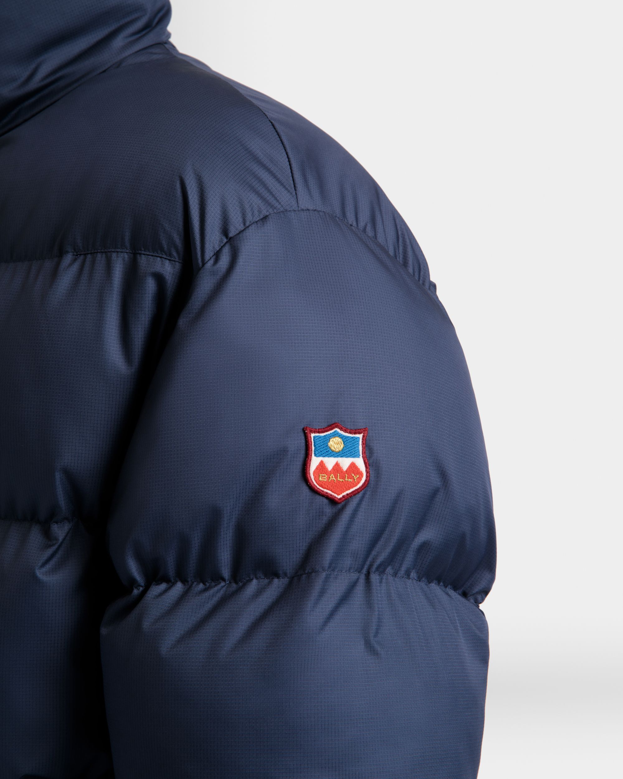 Doudoune En Nylon Navy Blue - Homme - Bally - 04