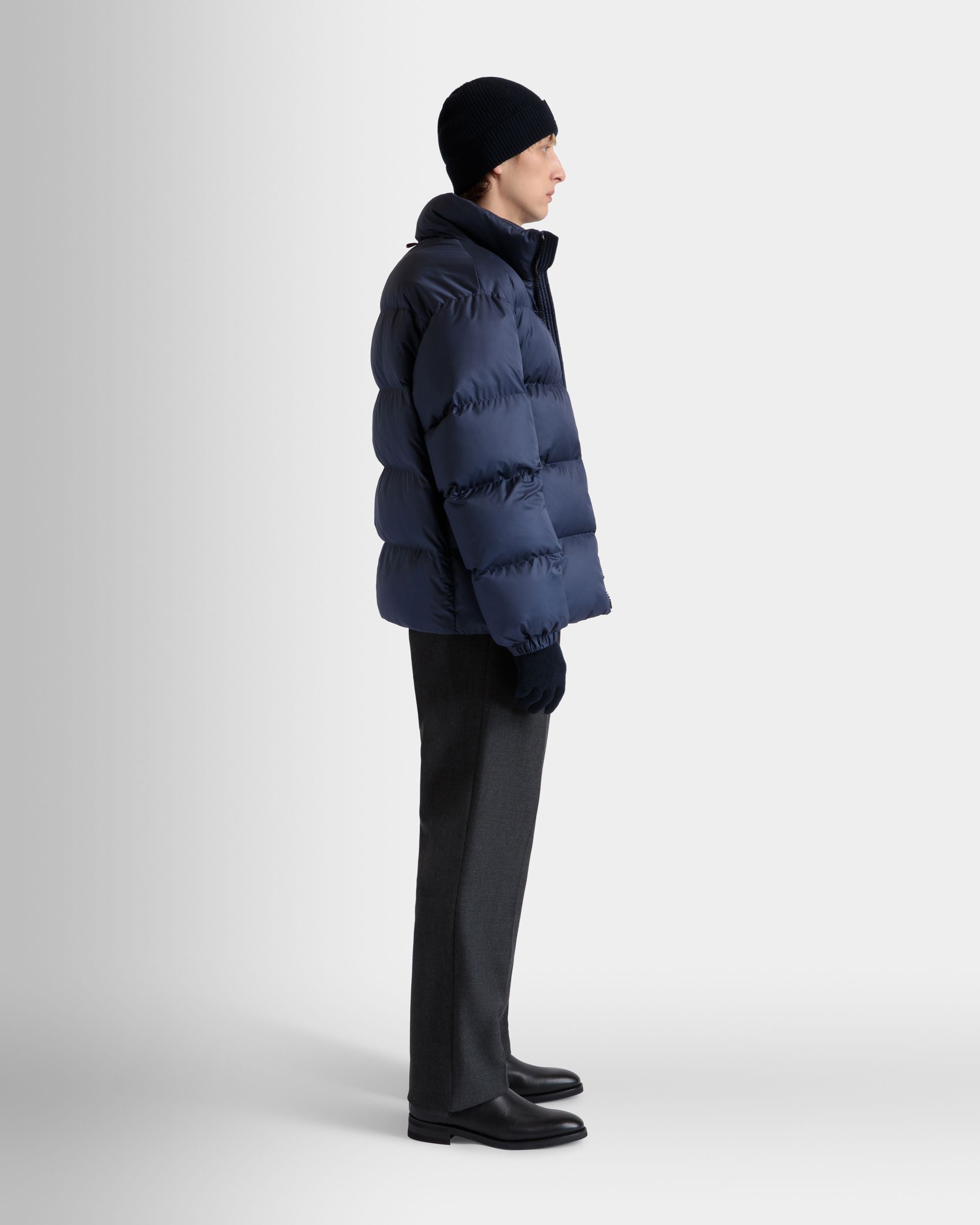 Doudoune En Nylon Navy Blue - Homme - Bally - 06