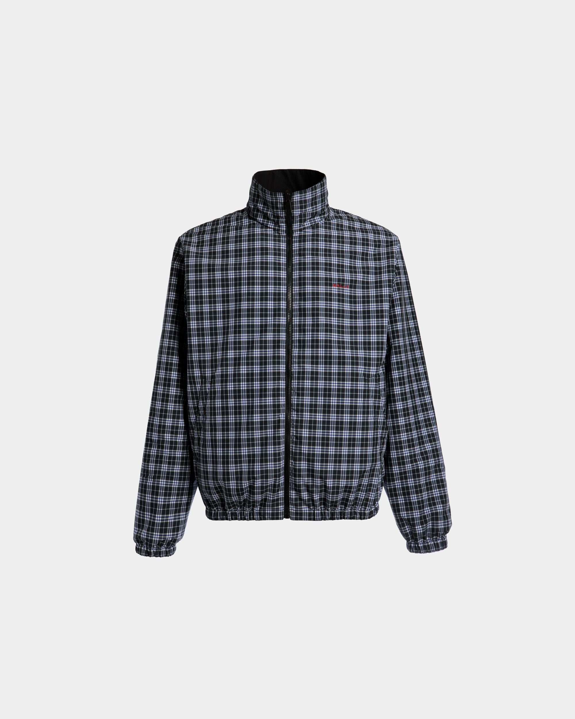 Blouson Bomber Réversible En Coton Mélangé Noir - Homme - Bally - 04