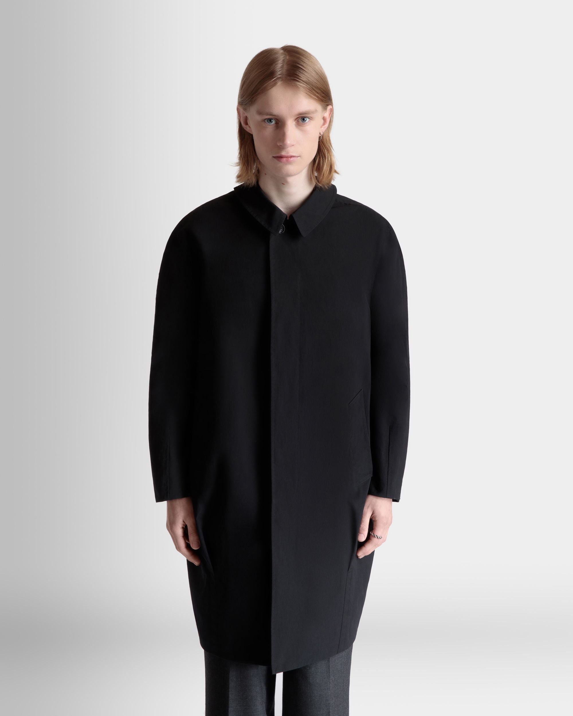 Manteau En Polyester Noir - Homme - Bally - 08