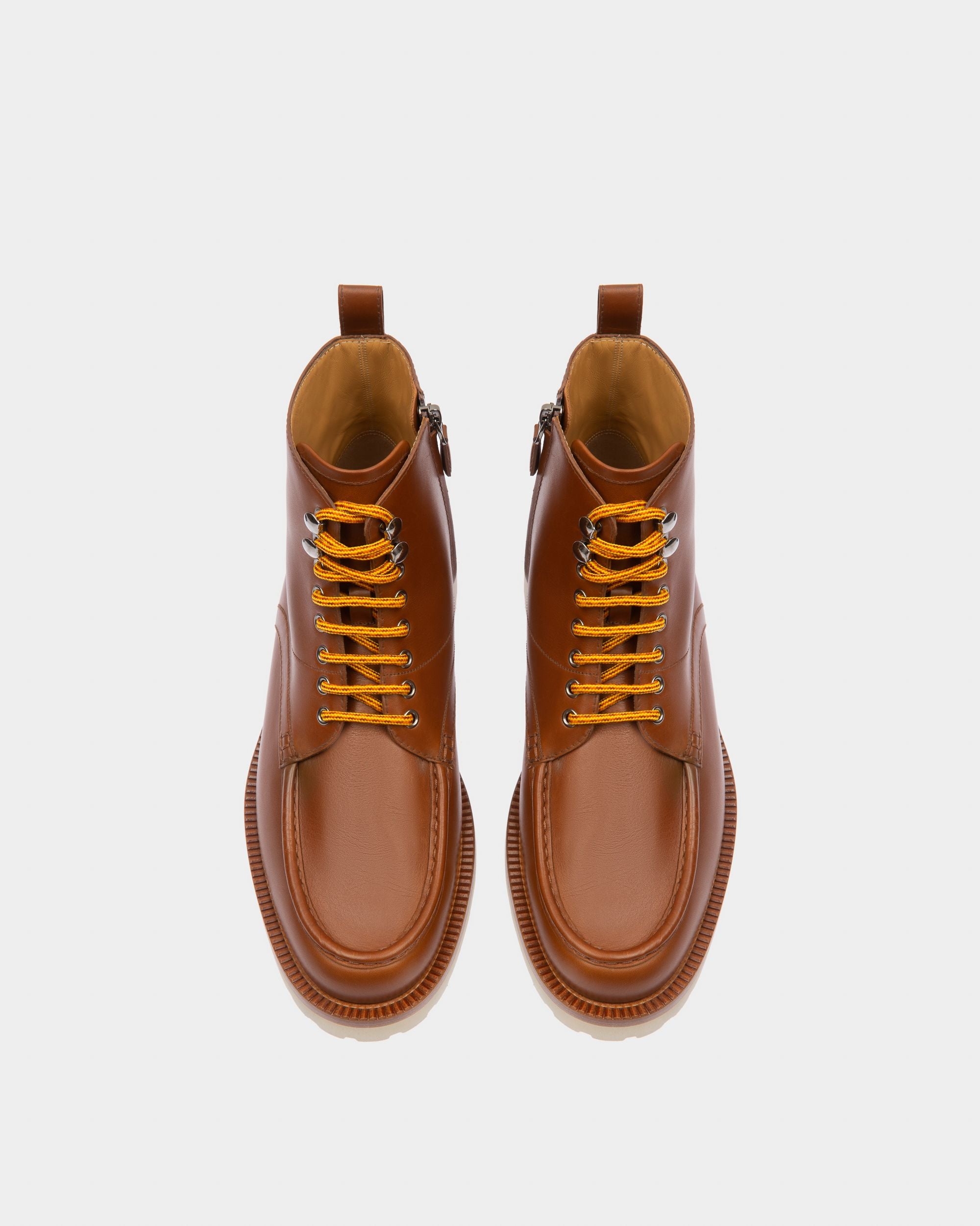 Nobilus Bottines En Cuir Marron - Homme - Bally - 02